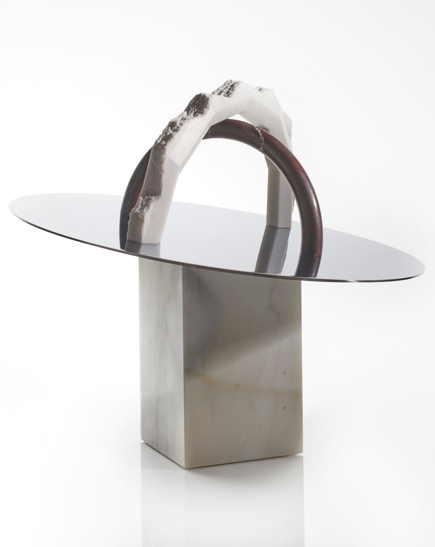 Atom Marble Sculpture