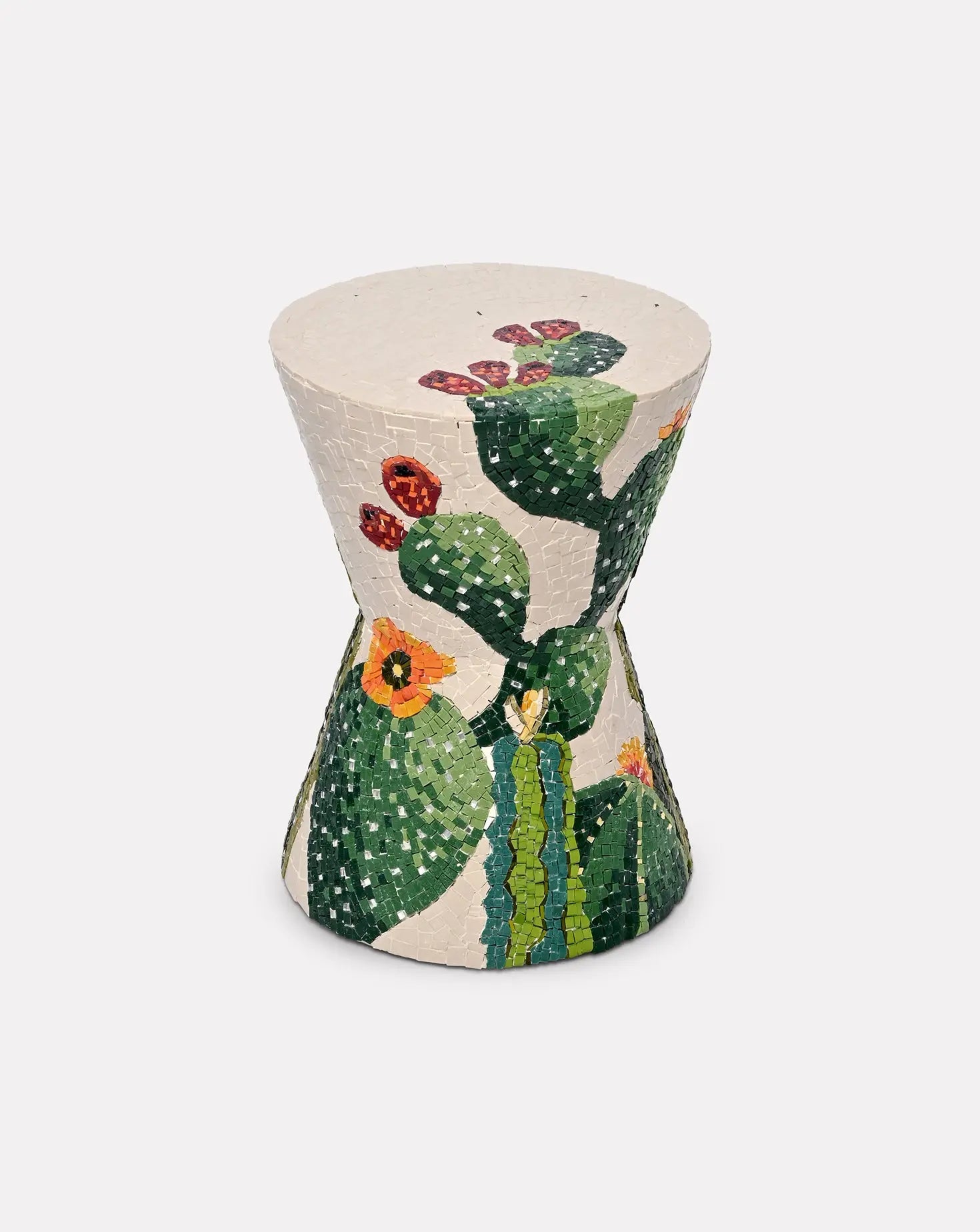 Tequila Bum Bum Handmade Mosaic Stool Casarialto