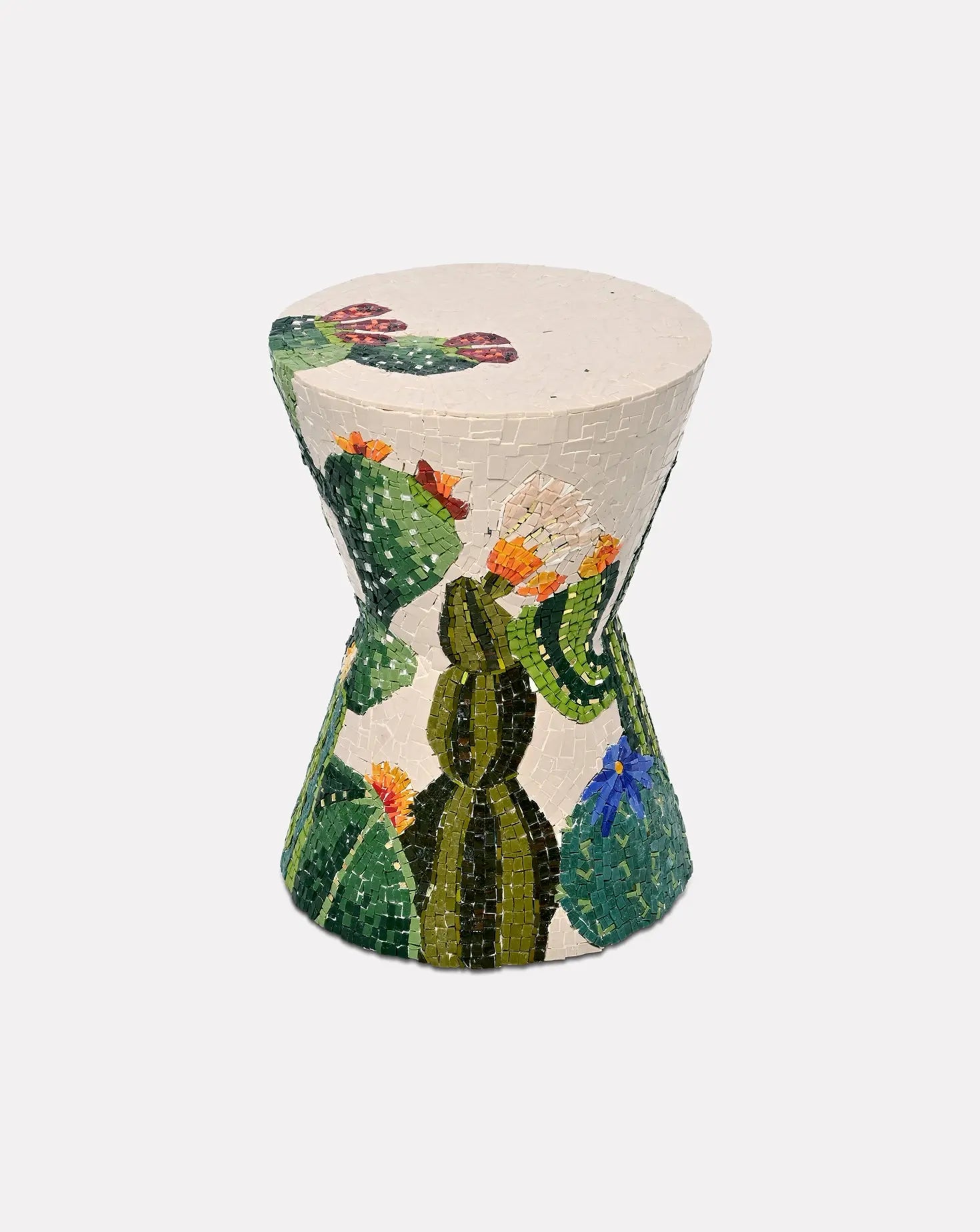 Tequila Bum Bum Handmade Mosaic Stool Casarialto