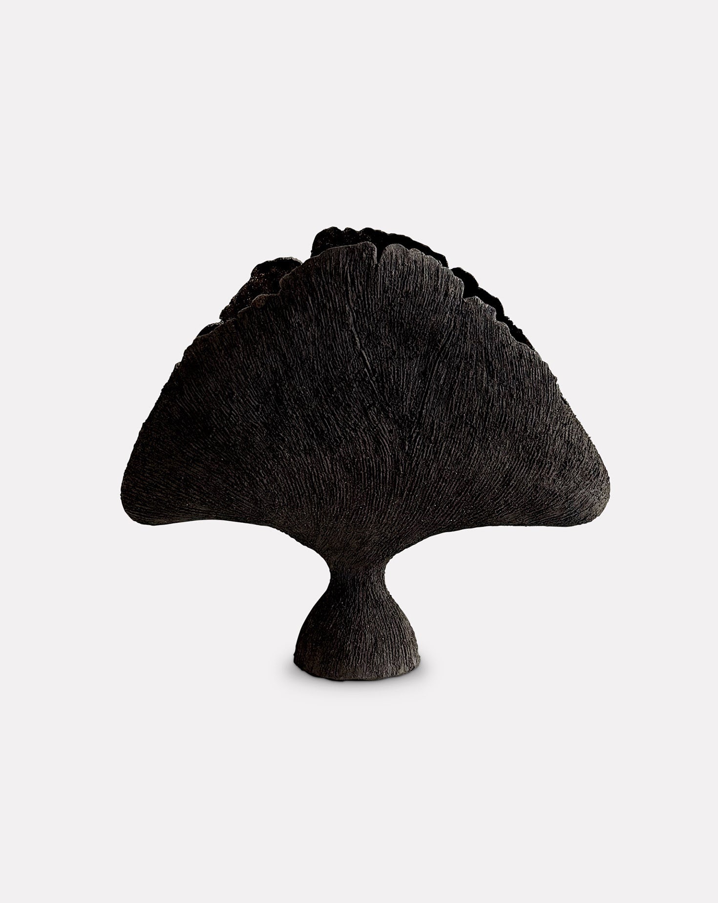 The Gingko Black Sculpture
