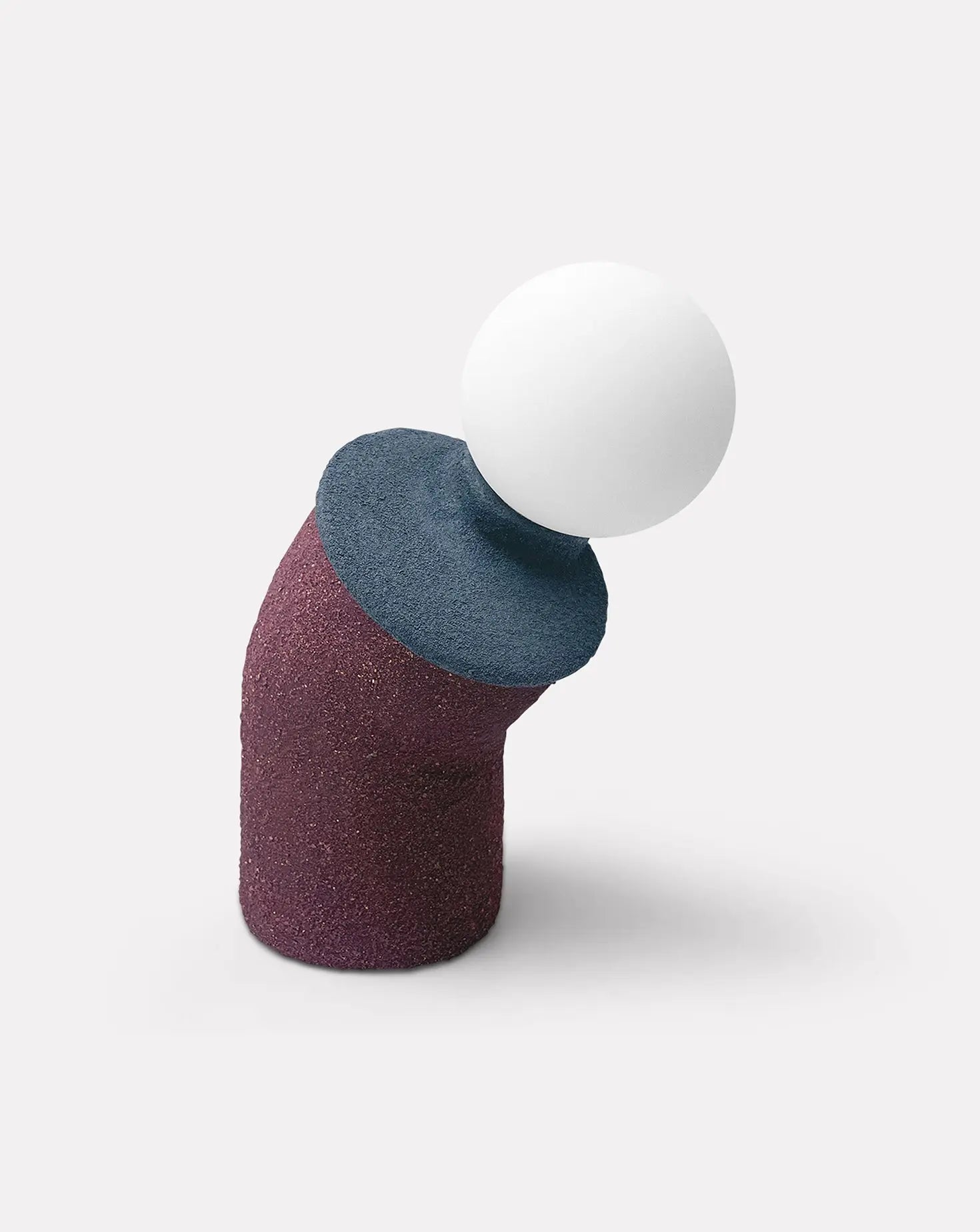 The Thinker Plum Table Lamp Nicola Cecutti