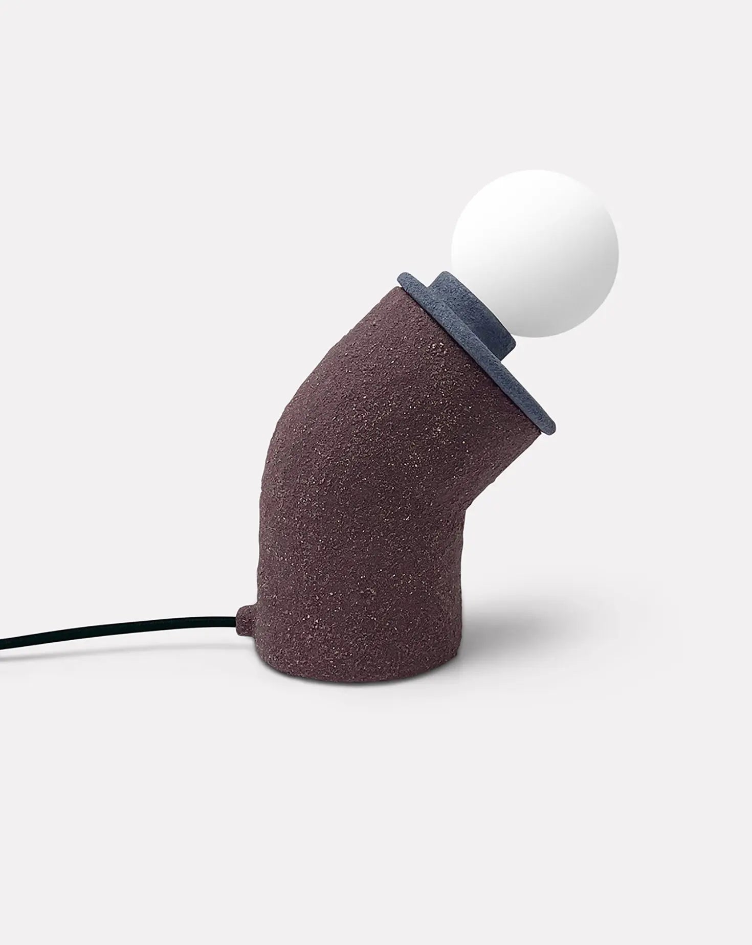 The Thinker Plum Table Lamp Nicola Cecutti