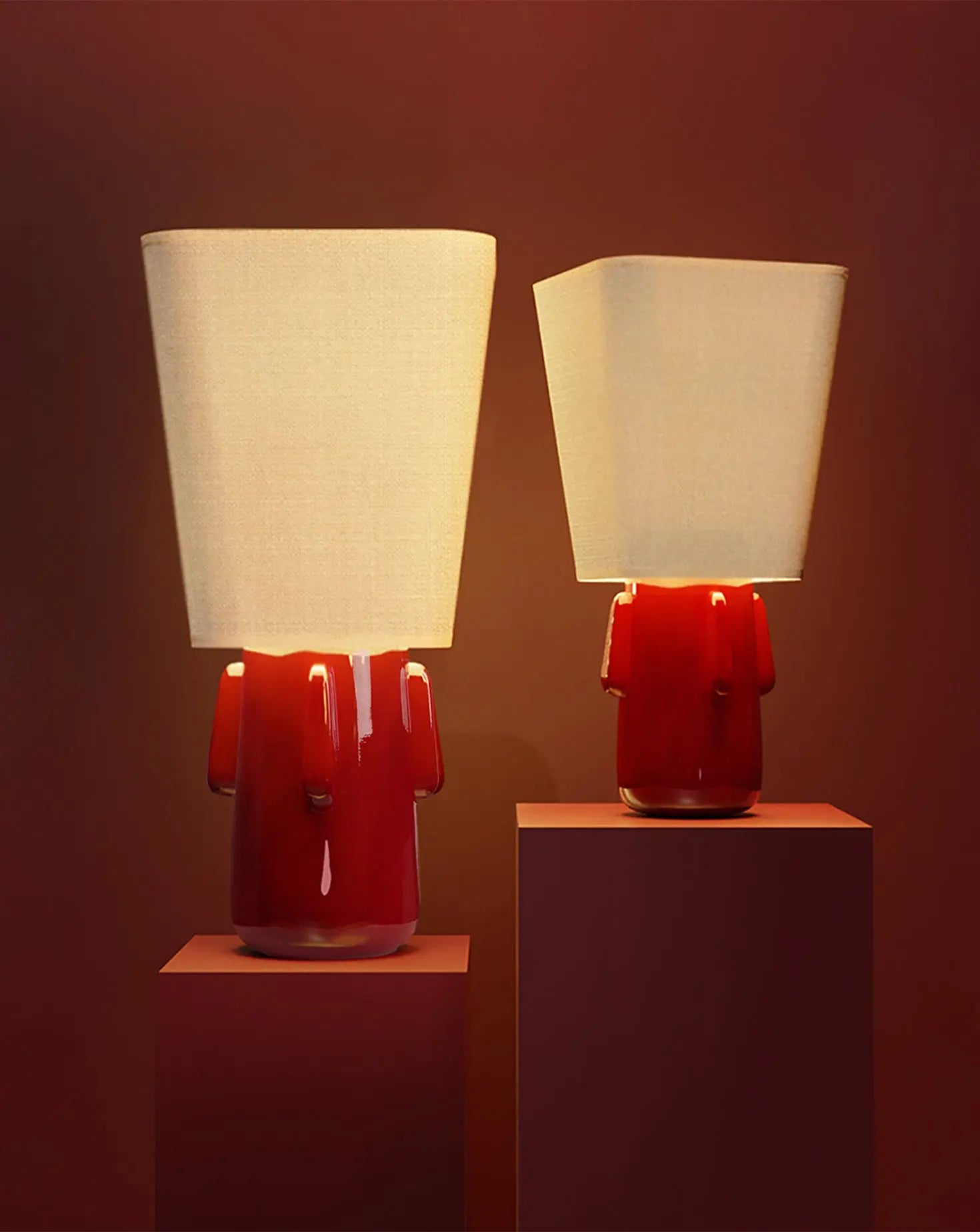 Mini Toshi Red Table Lamp Kira