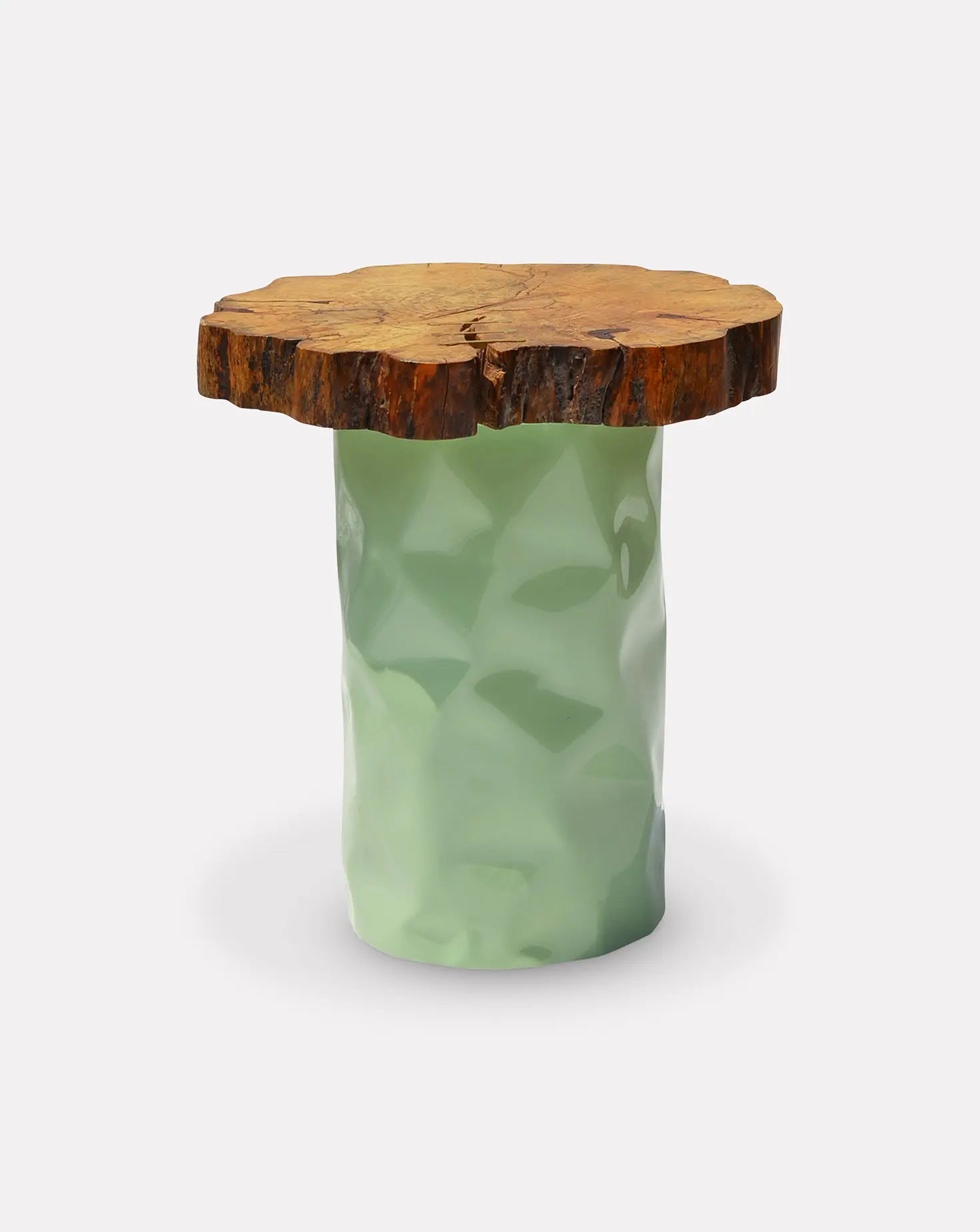 Tronco Pistachio Side Table Nitush - Aroosh