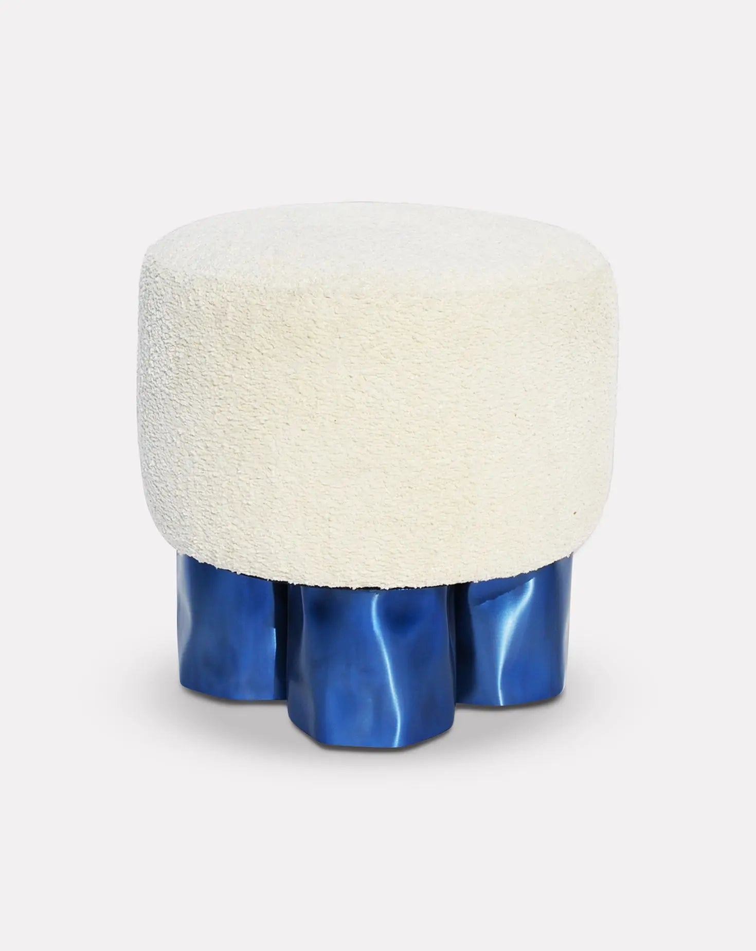 Tronco 4 White Pouf Nitush - Aroosh