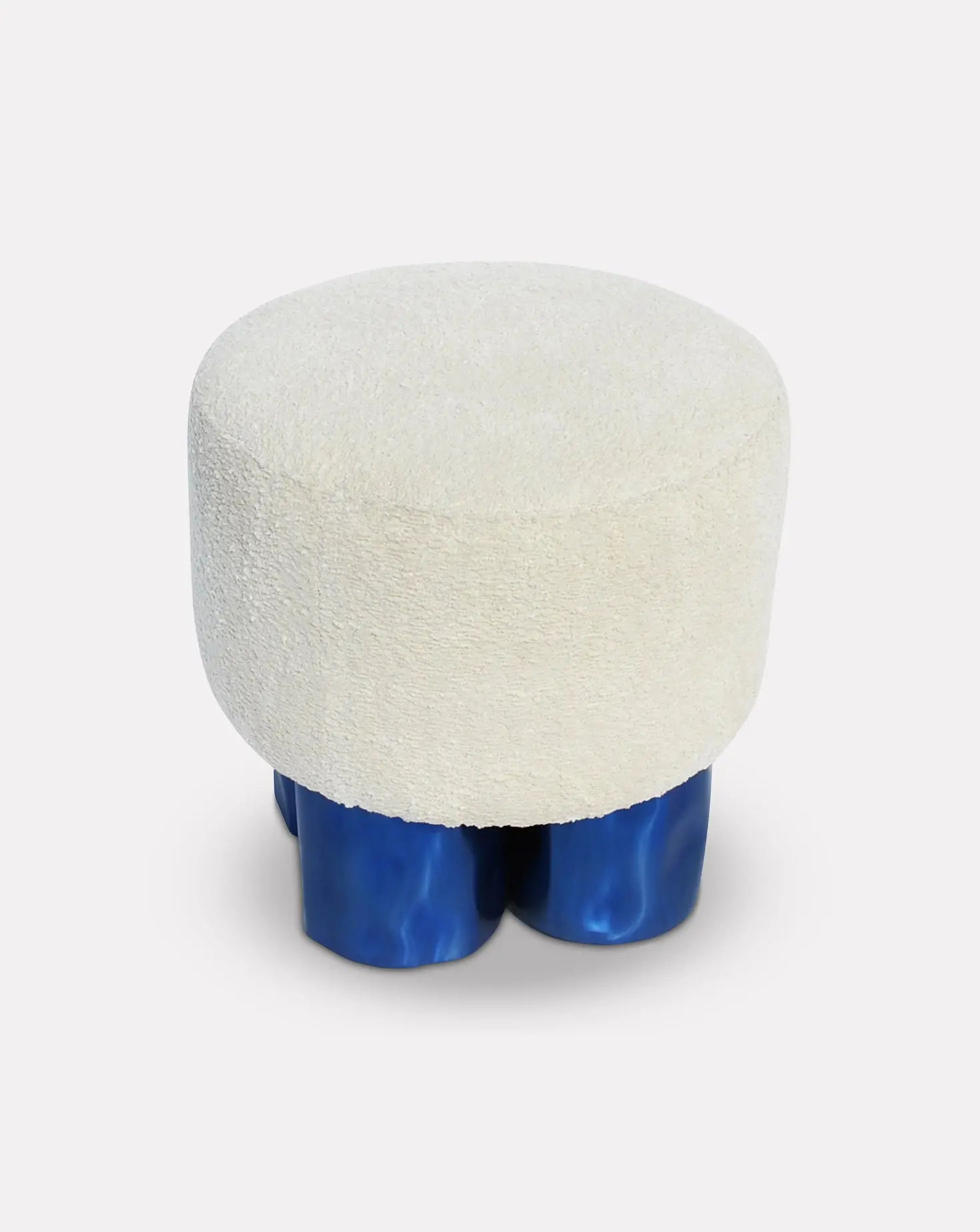 Tronco 4 White Pouf Nitush - Aroosh