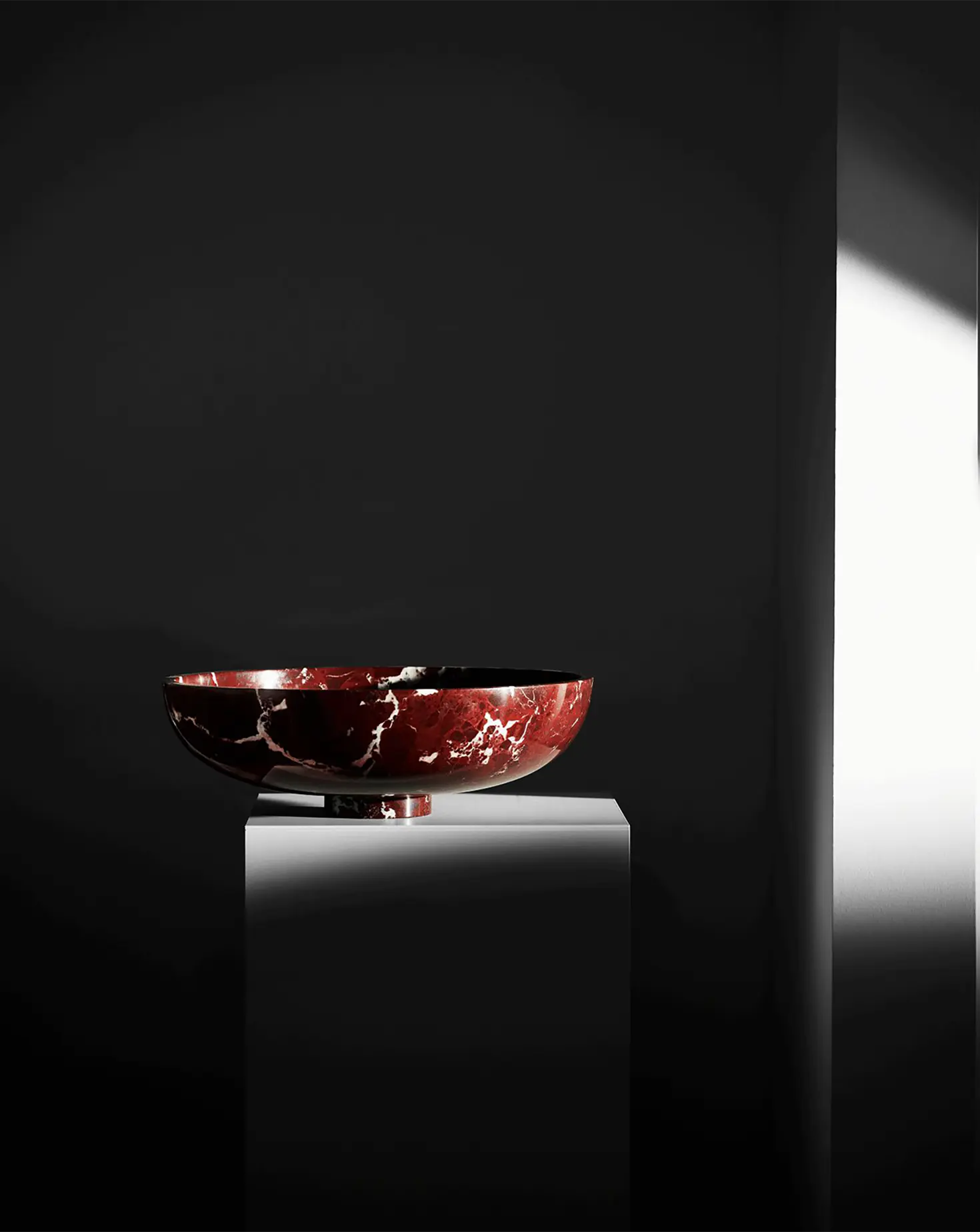 Two-Side Story Marble Bowl XL Lisette Rützou