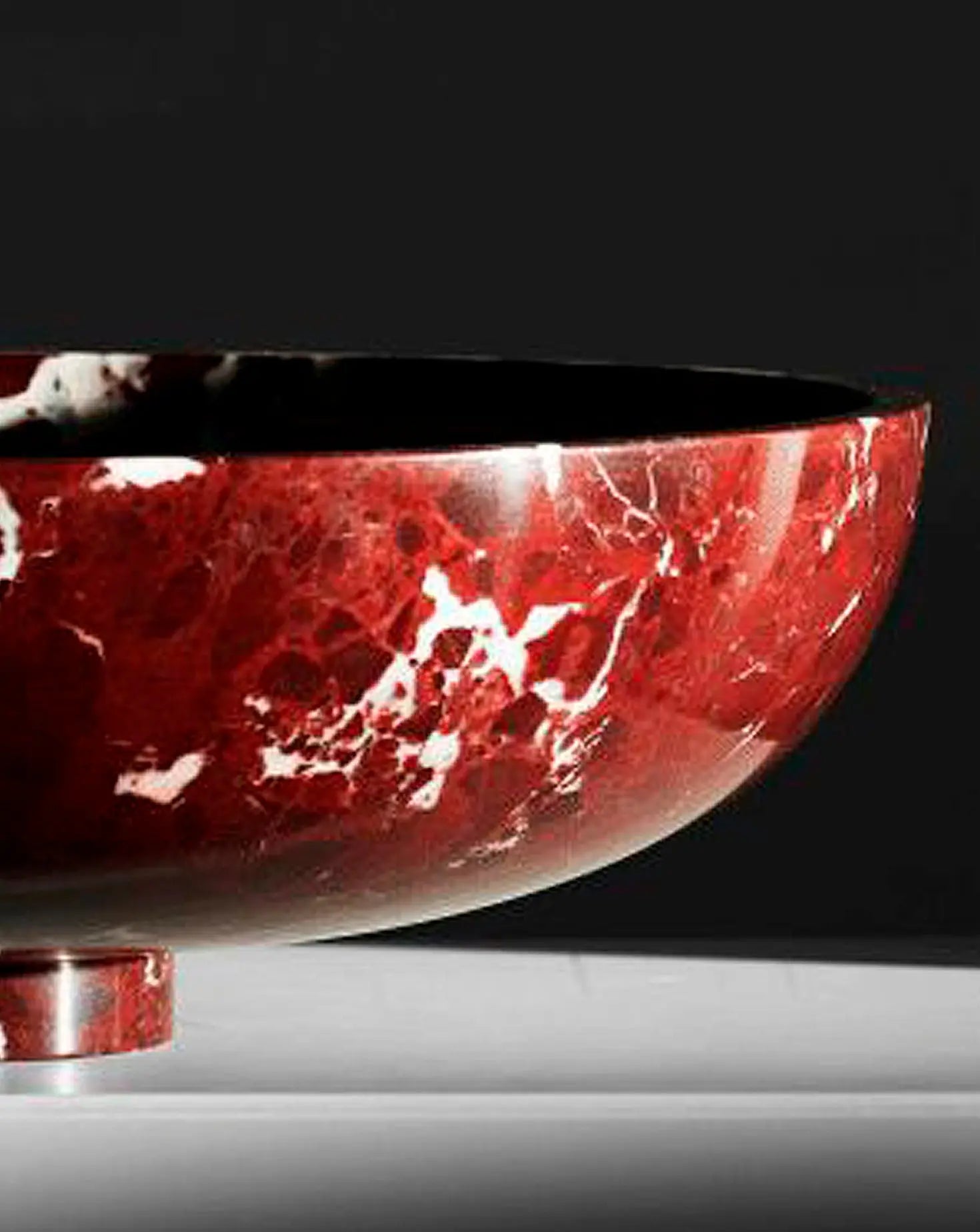 Two-Side Story Marble Bowl XL Lisette Rützou