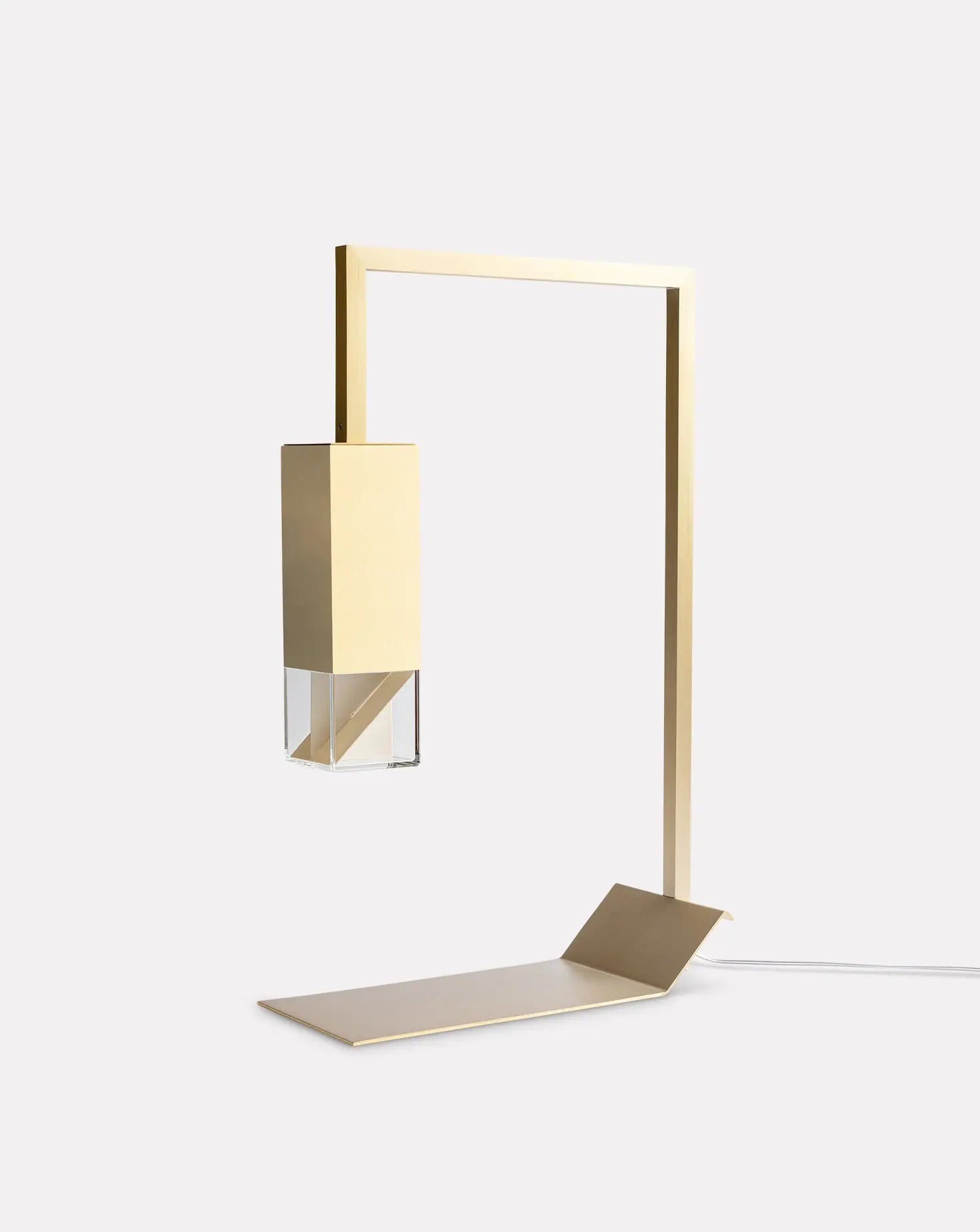 Two Brass Table Lamp Formaminima