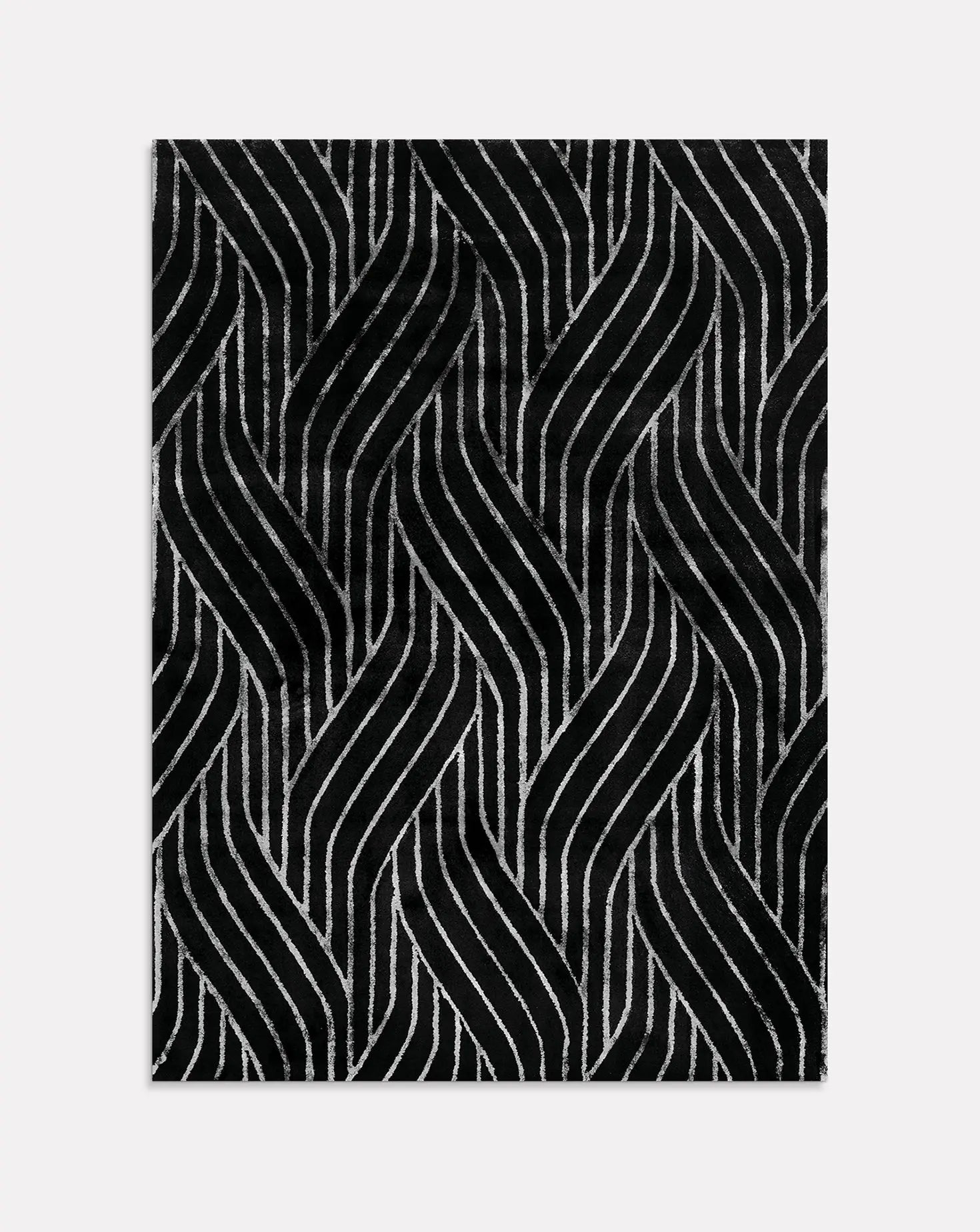 Vibration Clash Grey Rug Stepevi