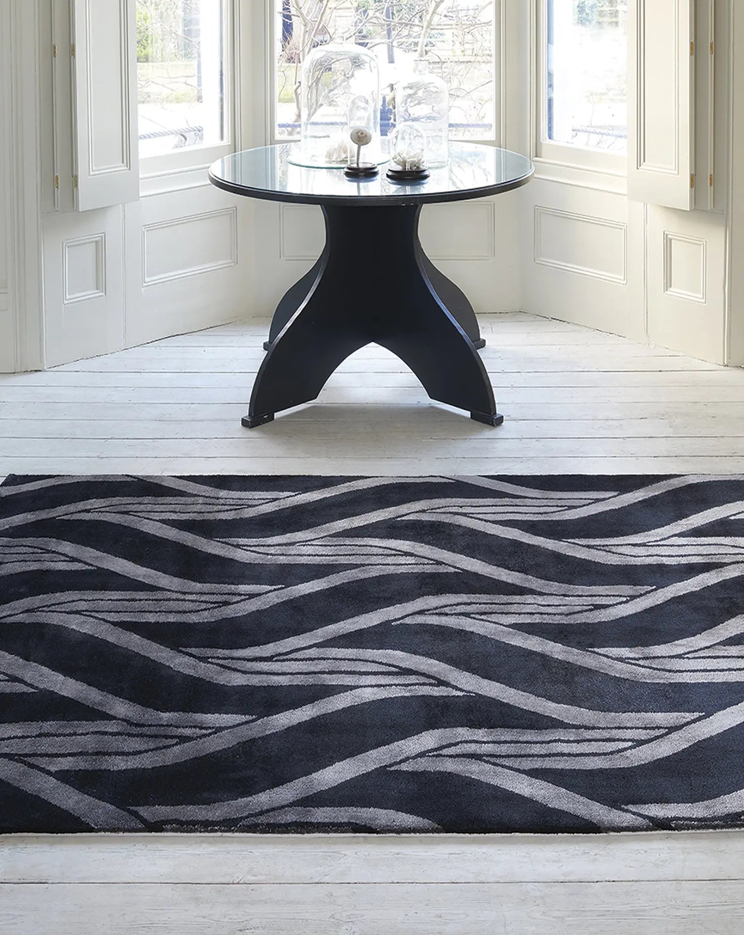 Vibration Clash Grey Rug Stepevi