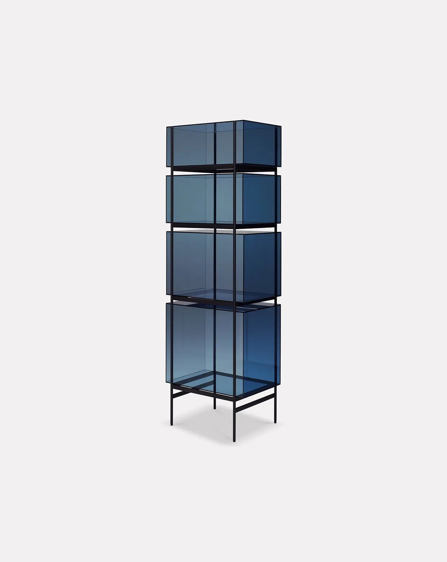 Visser and Meijwaard Lyn Blue Cabinet Pulpo