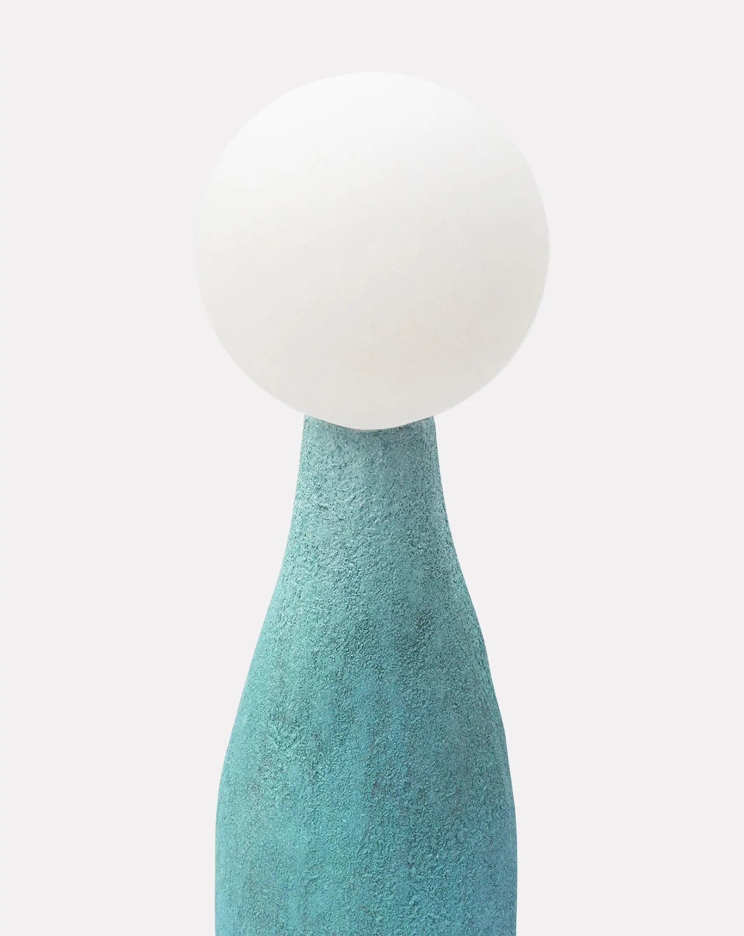 Wave Blue Dimmable Table Lamp Nicola Cecutti