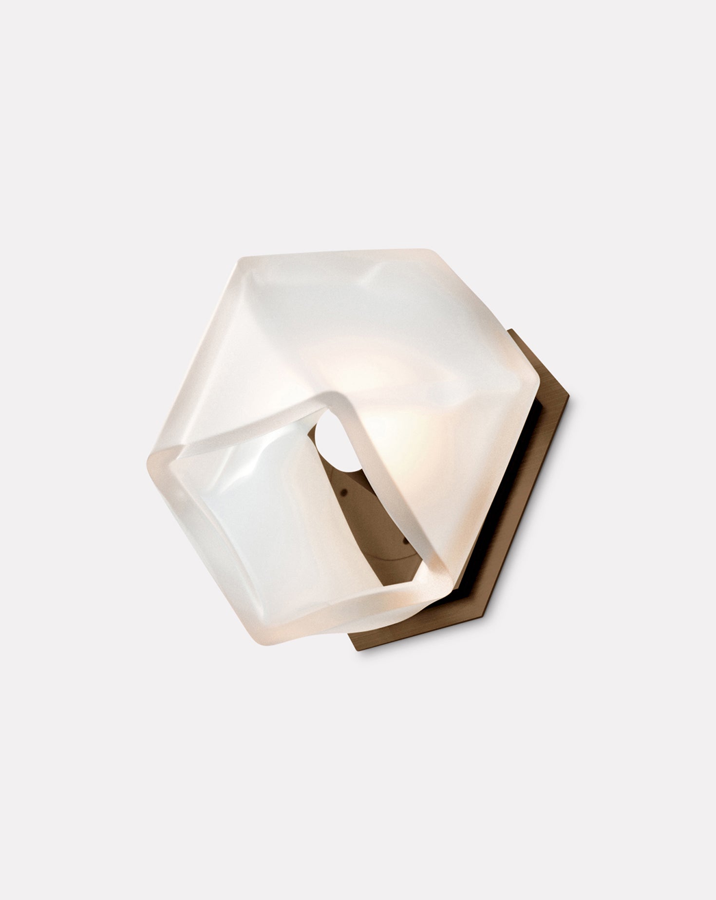 Welles White Glass Wall Sconce