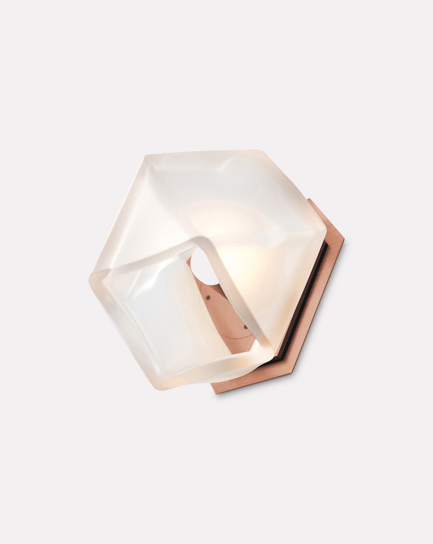 Welles White Glass Wall Sconce