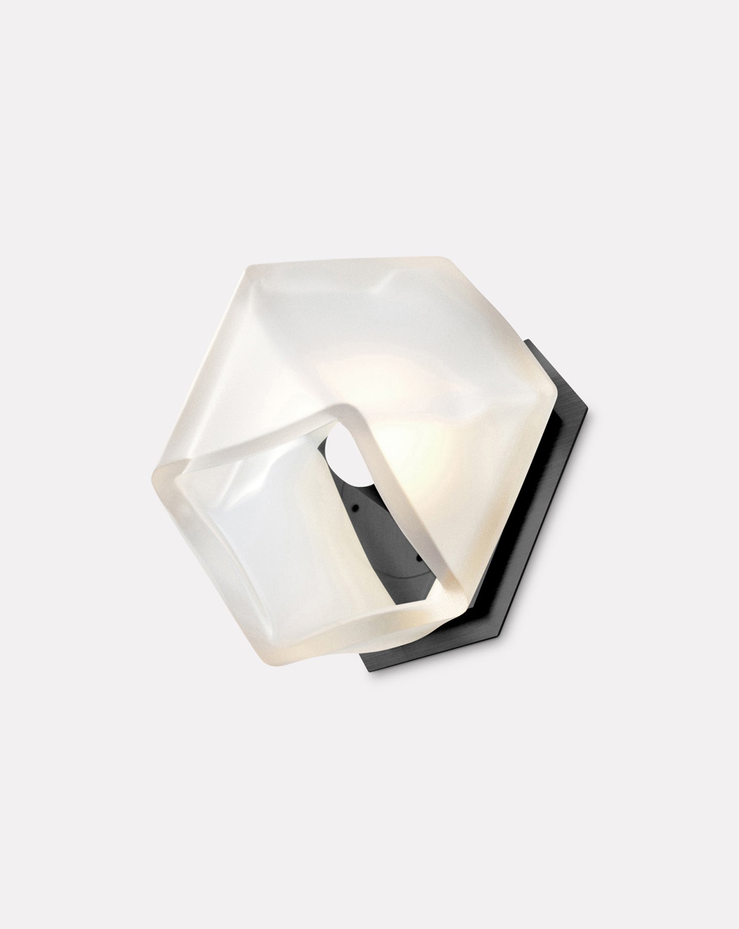 Welles White Glass Wall Sconce