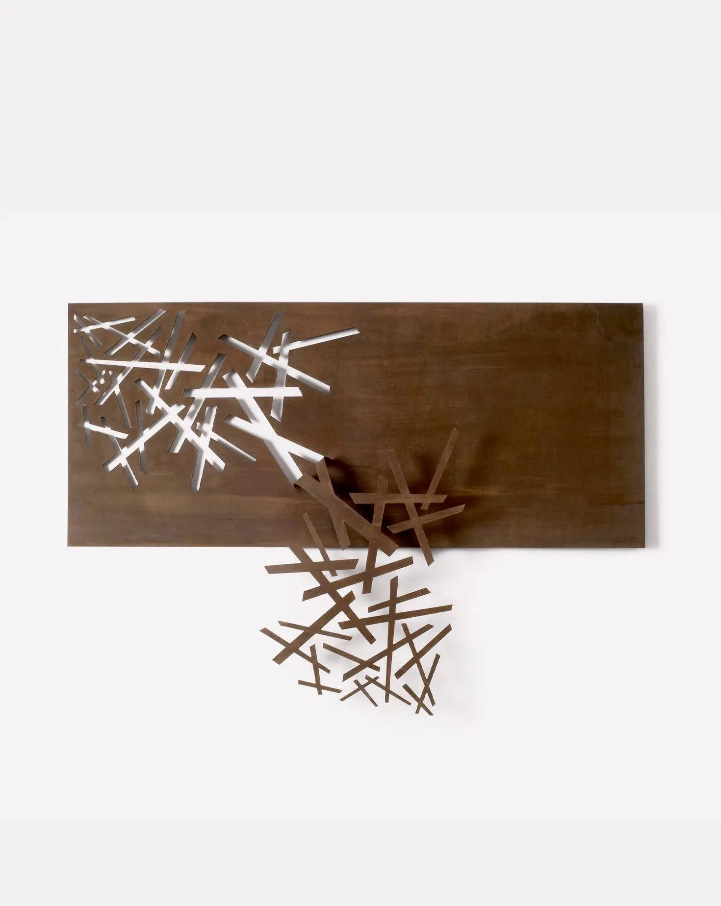 Weathered Steel Wilderness Wallpiece Ane Christensen