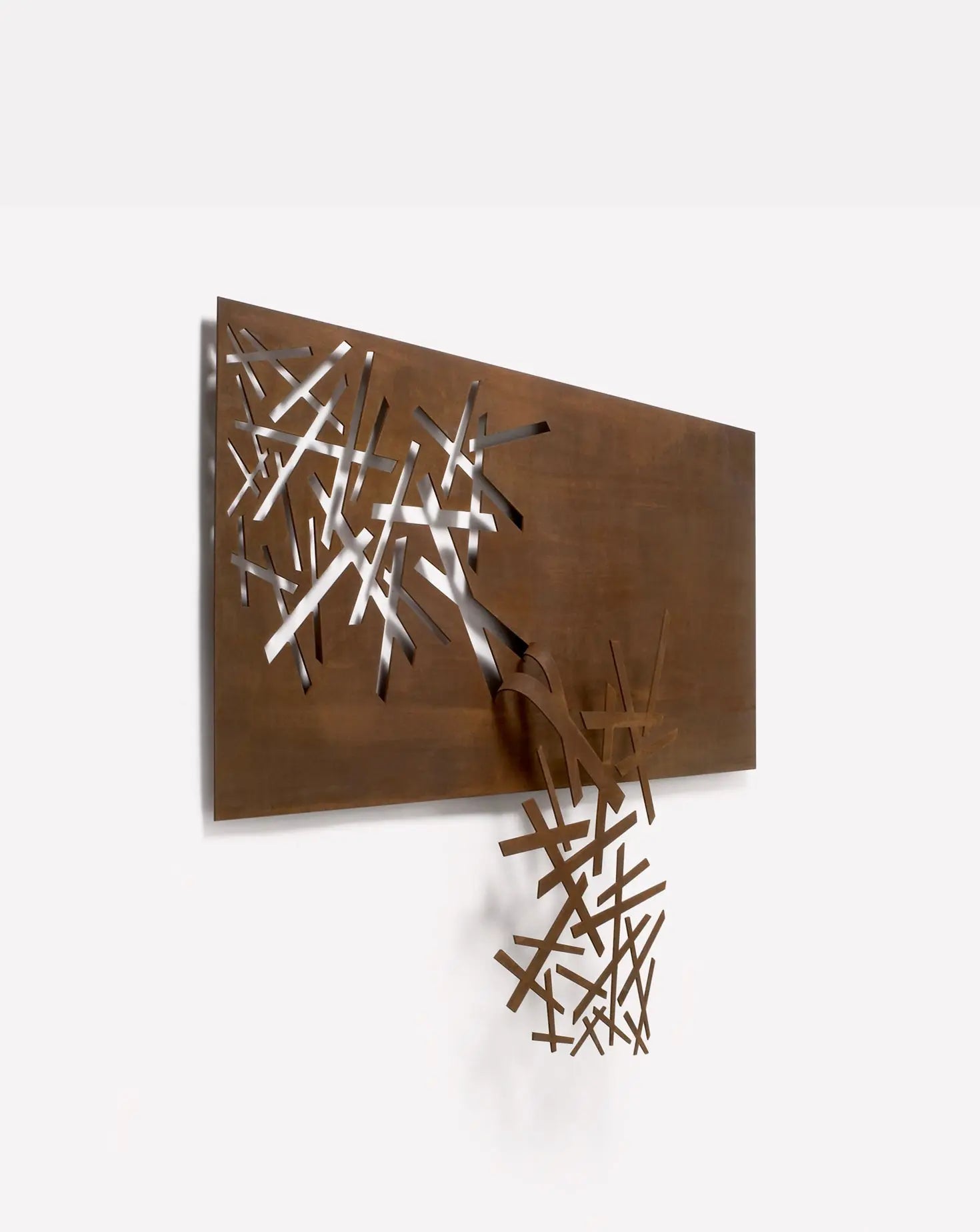 Weathered Steel Wilderness Wallpiece Ane Christensen