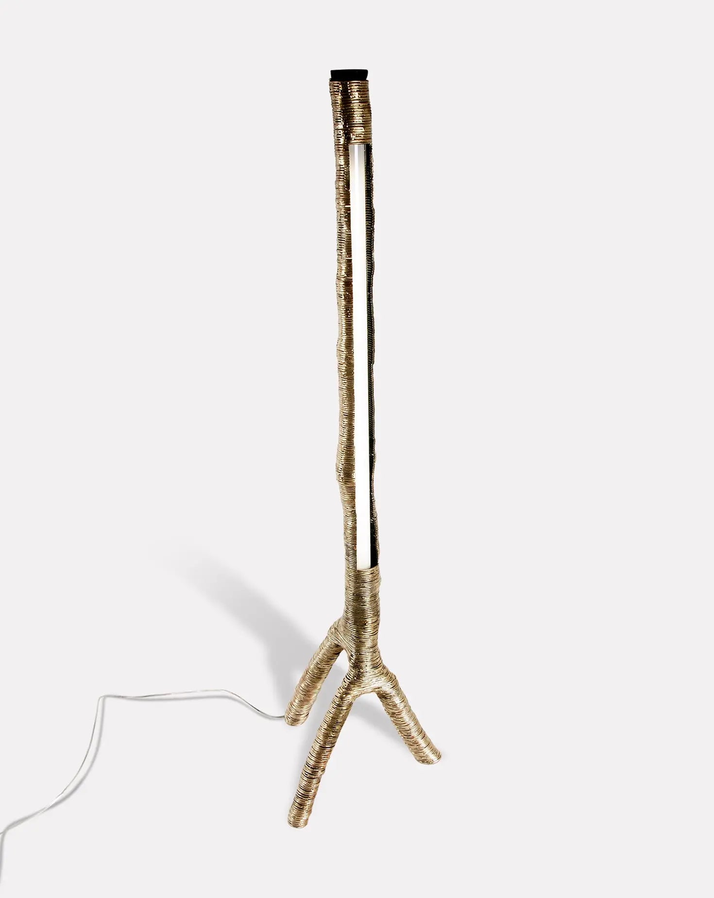 Wrap Gold Floor Lamp Johannes Hemann