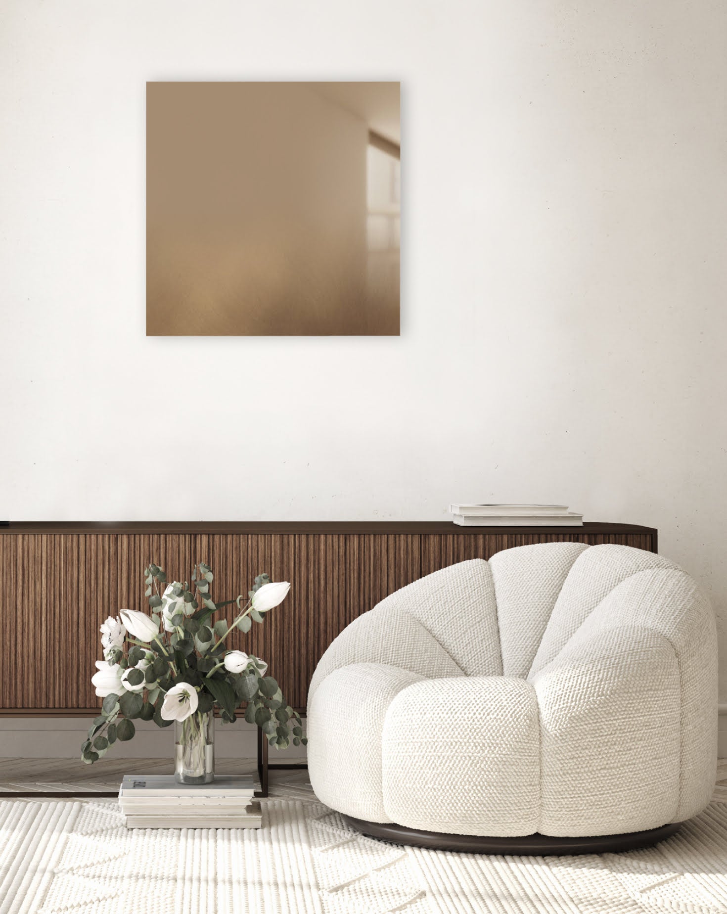 Zero Fading Brass RE02 Mirror Small
