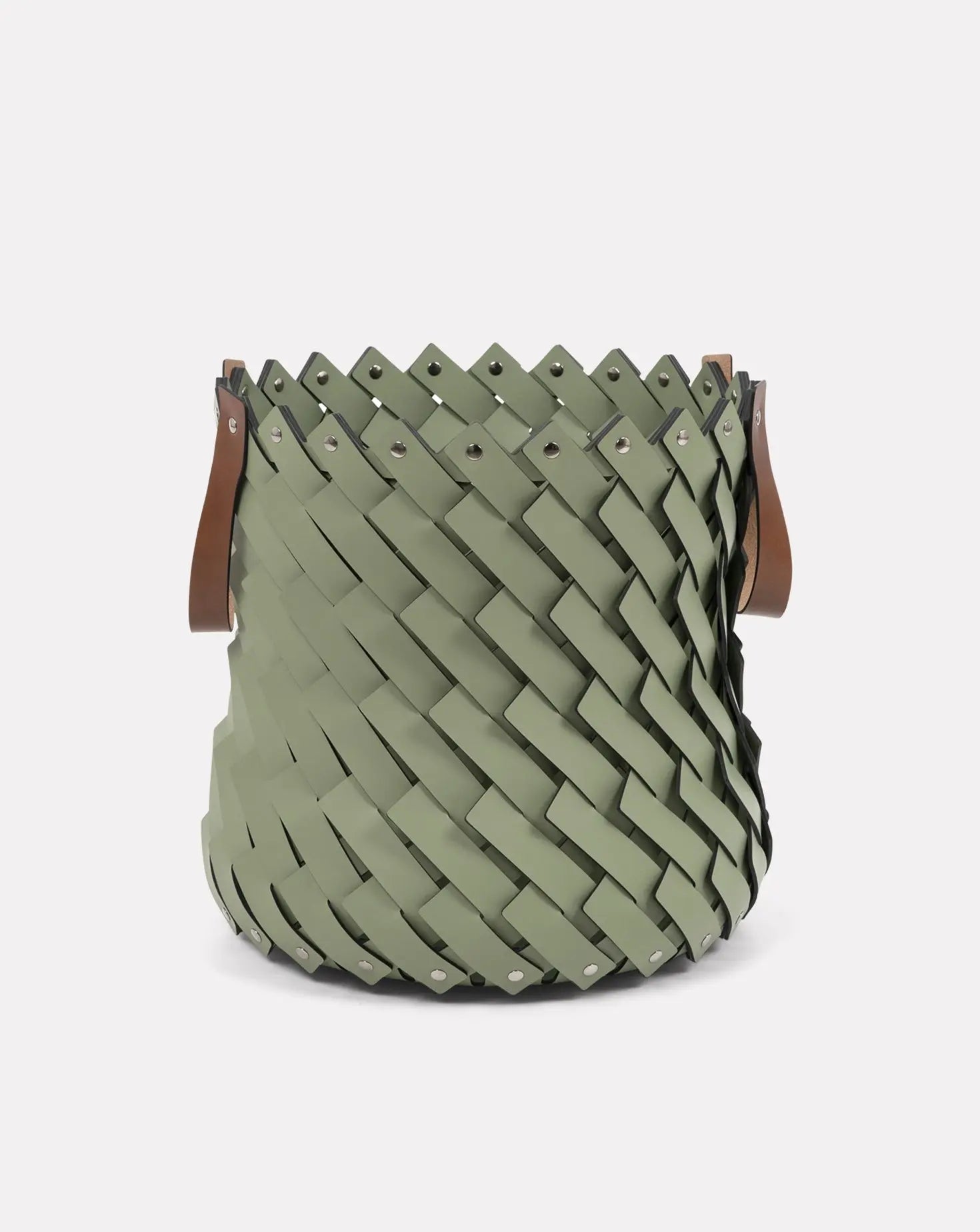 Almeria Medium Green Basket Pinetti