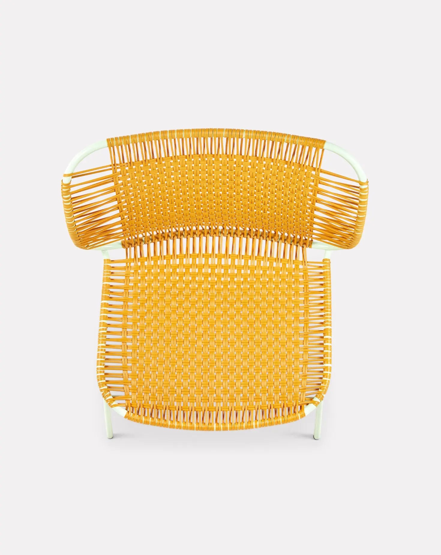 Cielo Honey Yellow Lounge Chair Low Ames Living