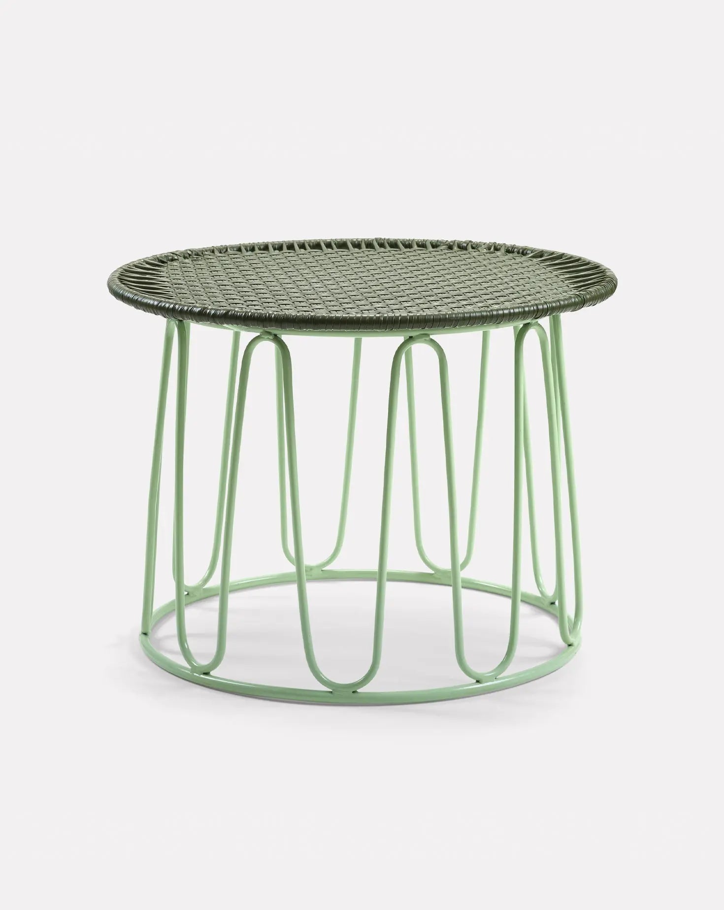 Circo Olive Green Side Table Ames Living