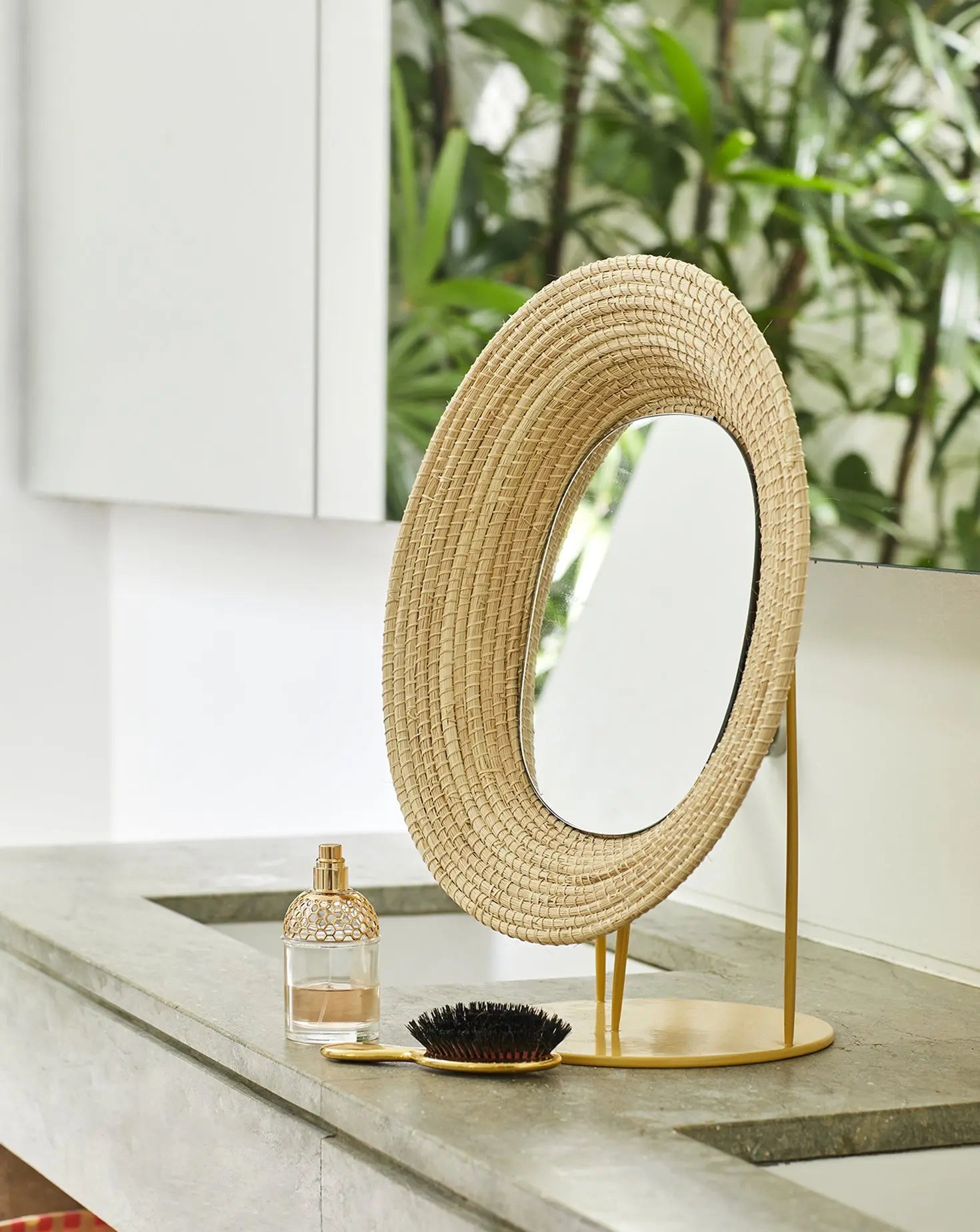 Killa Raw Natural Standing Mirror Ames Living