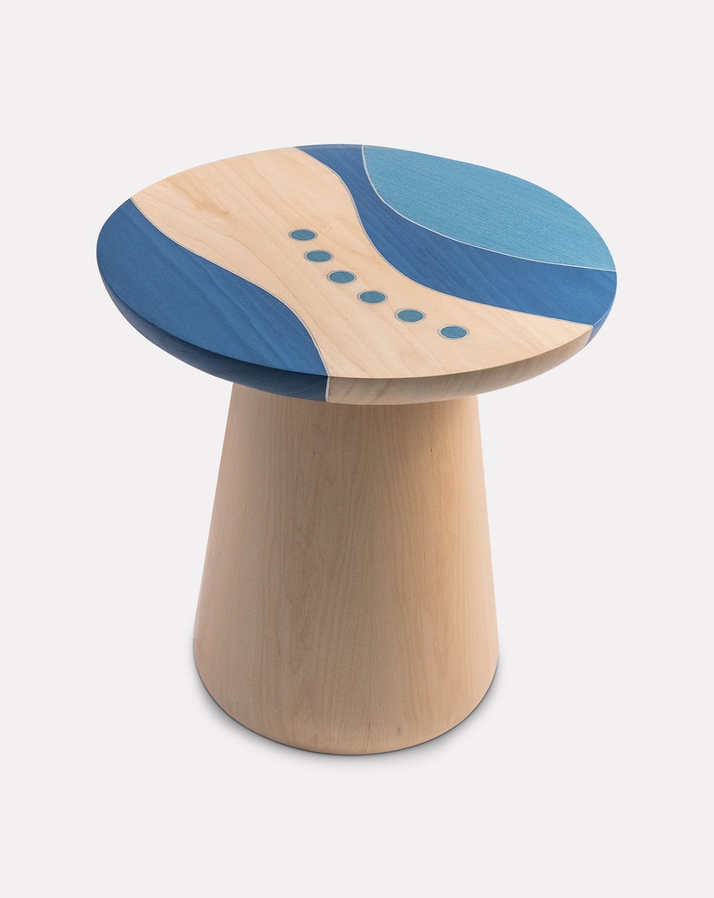 Safar Tinted Wood Low Side Table