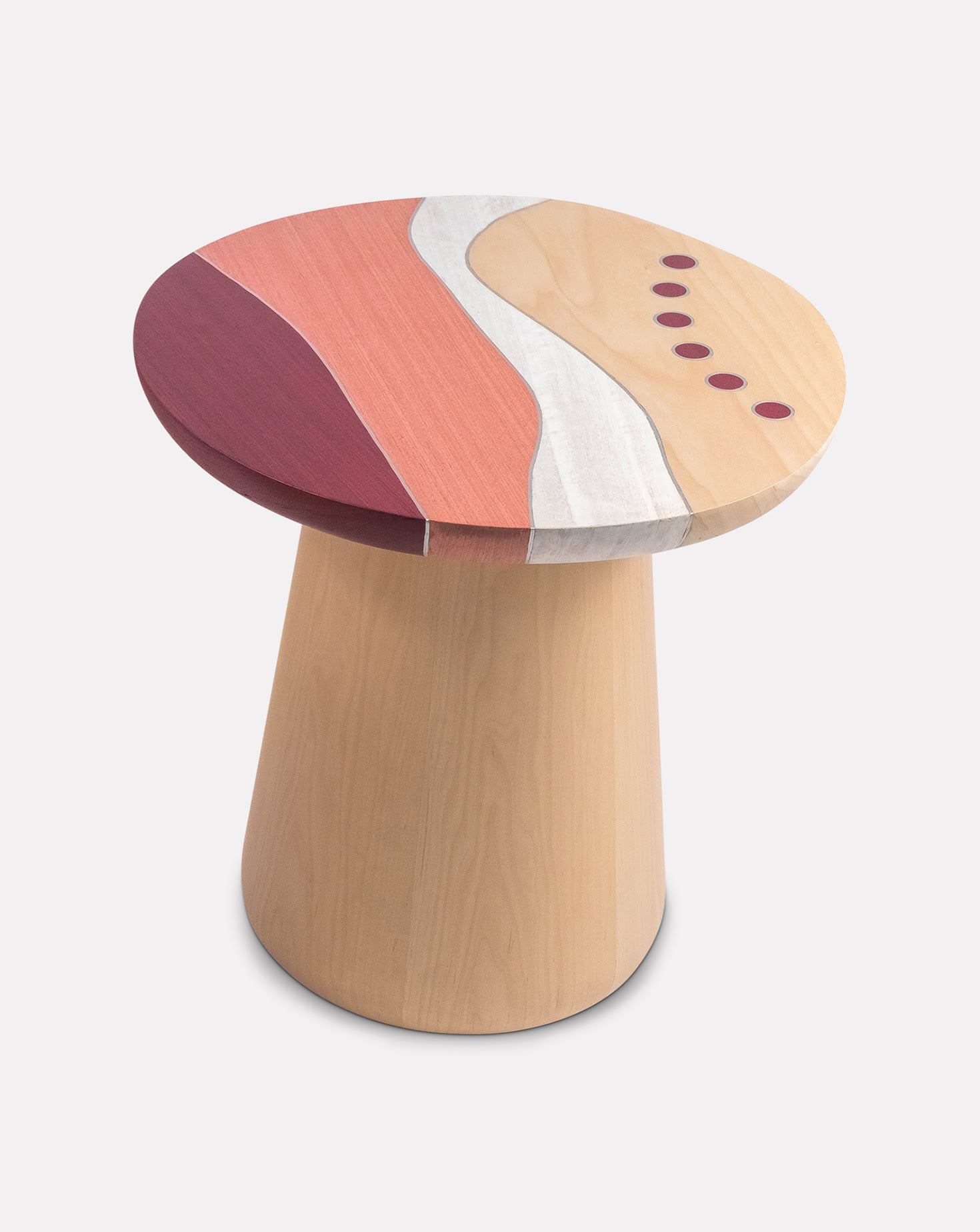 Safar Tinted Wood Low Side Table