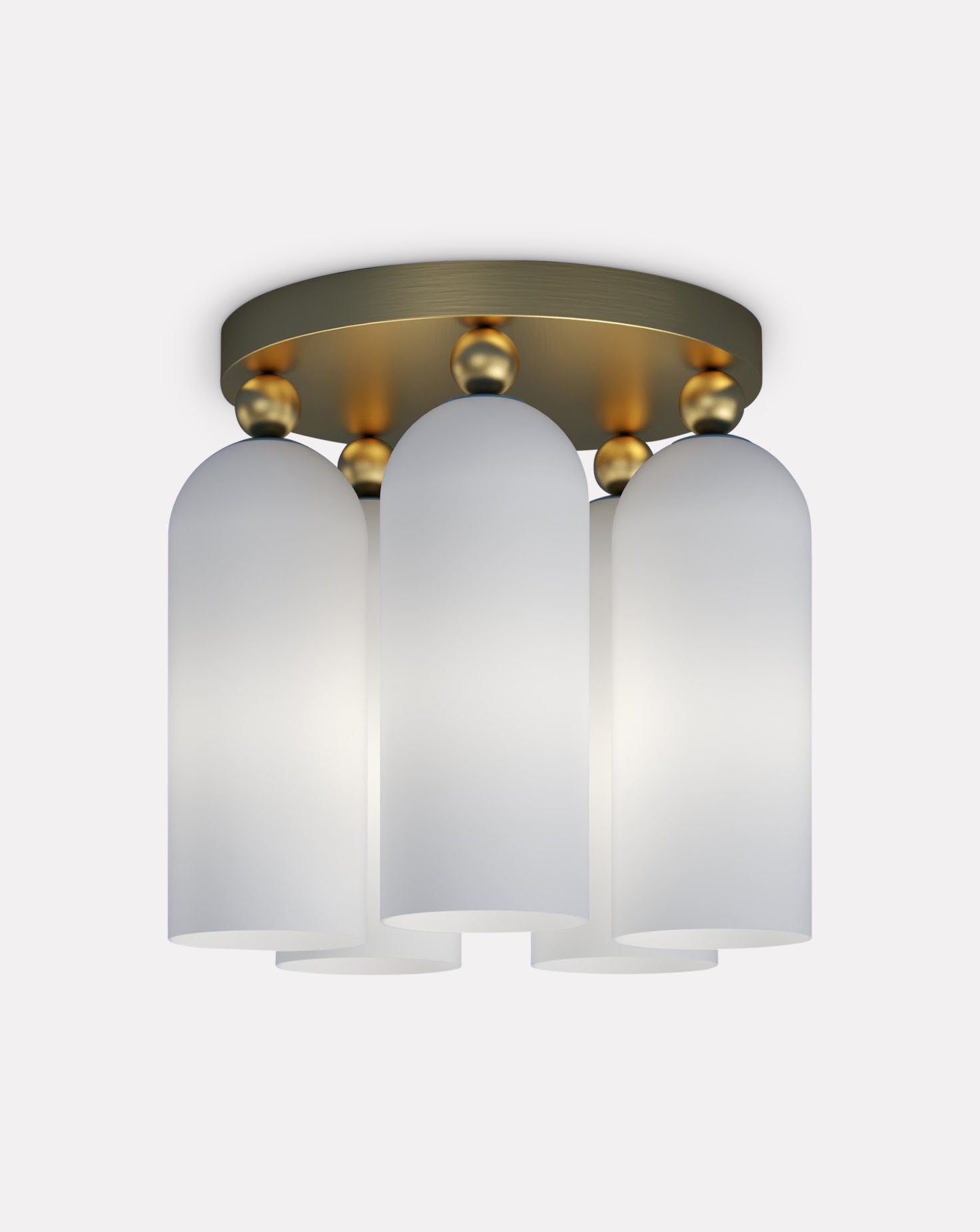 Tulip White Glass Ceiling  Pendant