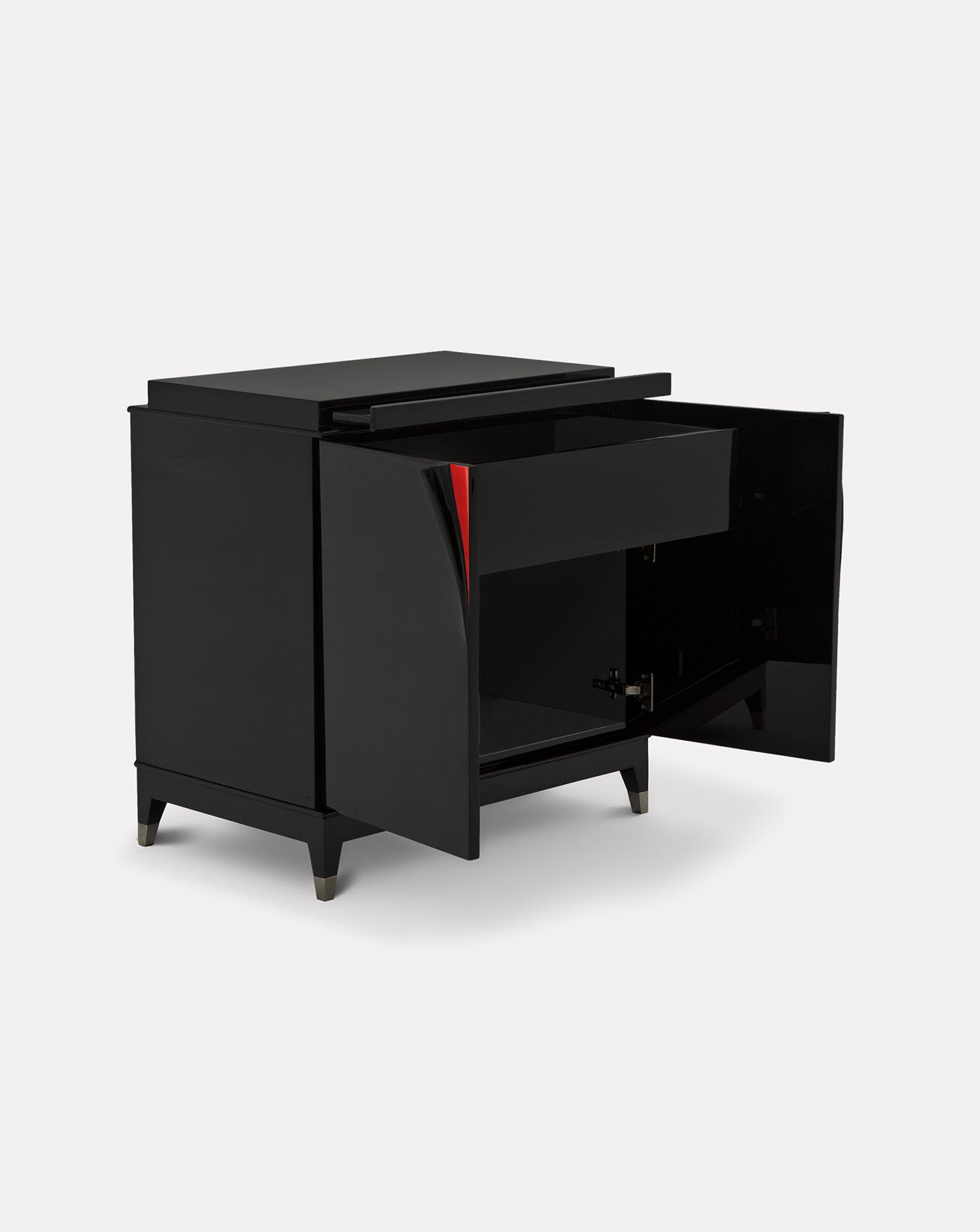 Peaufiner Wooden Bedside Table