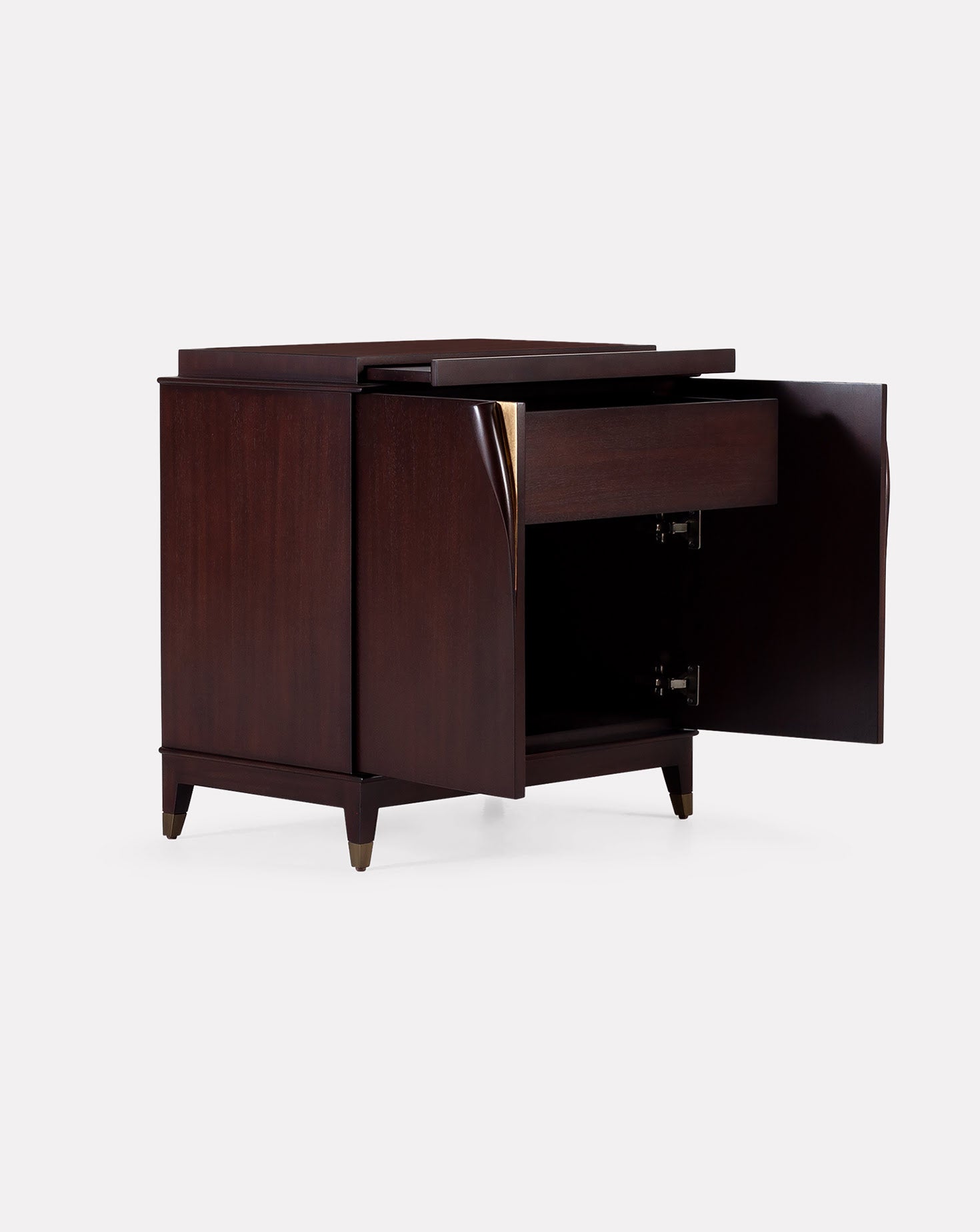 Peaufiner Wooden Bedside Table
