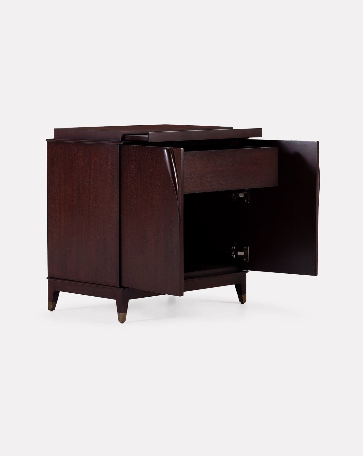 Peaufiner Wooden Bedside Table