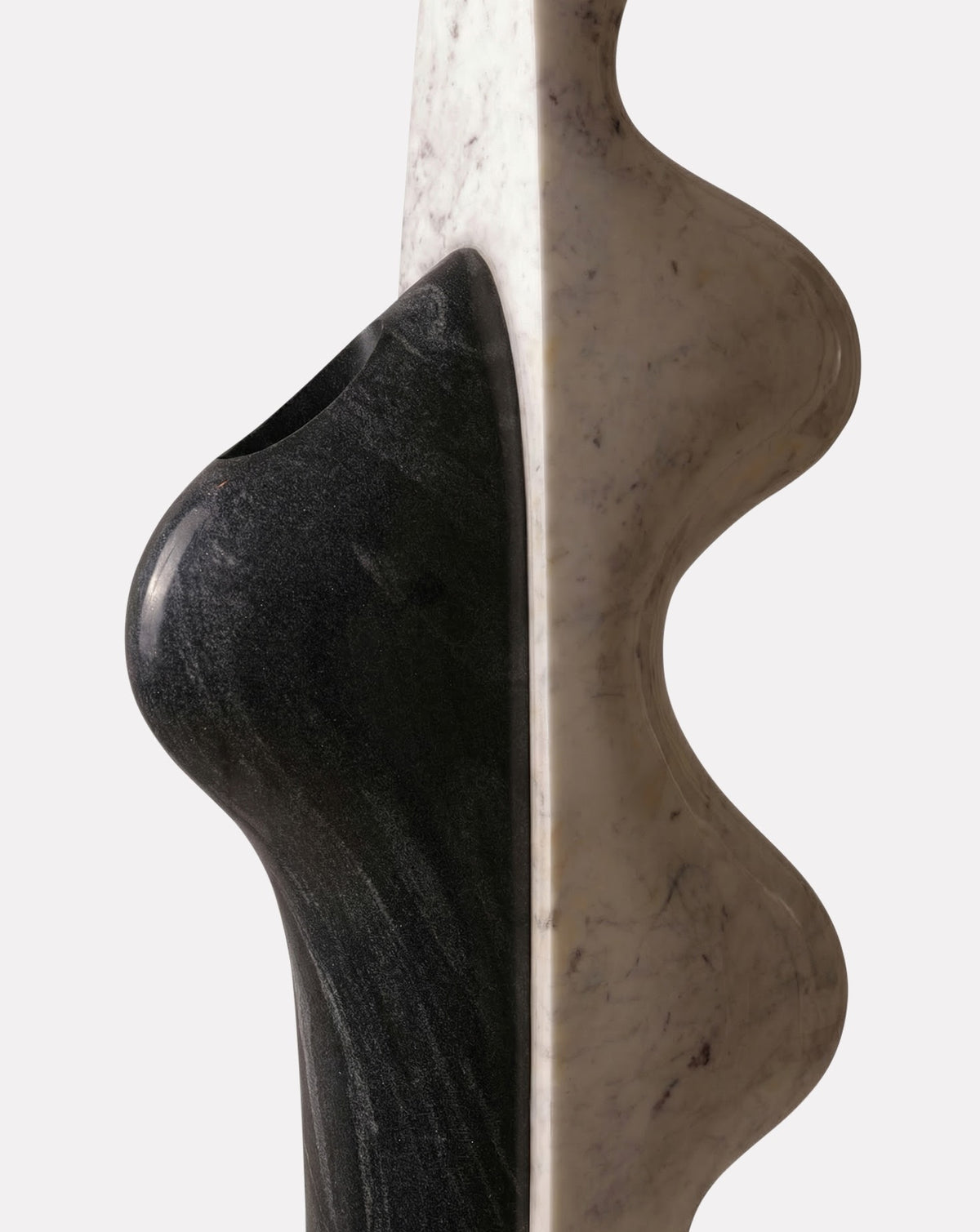 Contemporary floor-standing sculpture for a hallway, entrance or reading corner