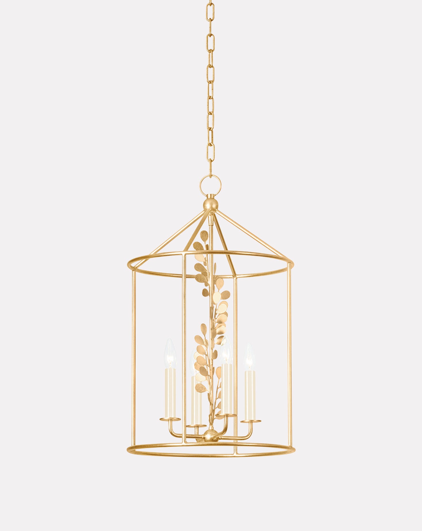 Adrienne Gold Leaf Pendant