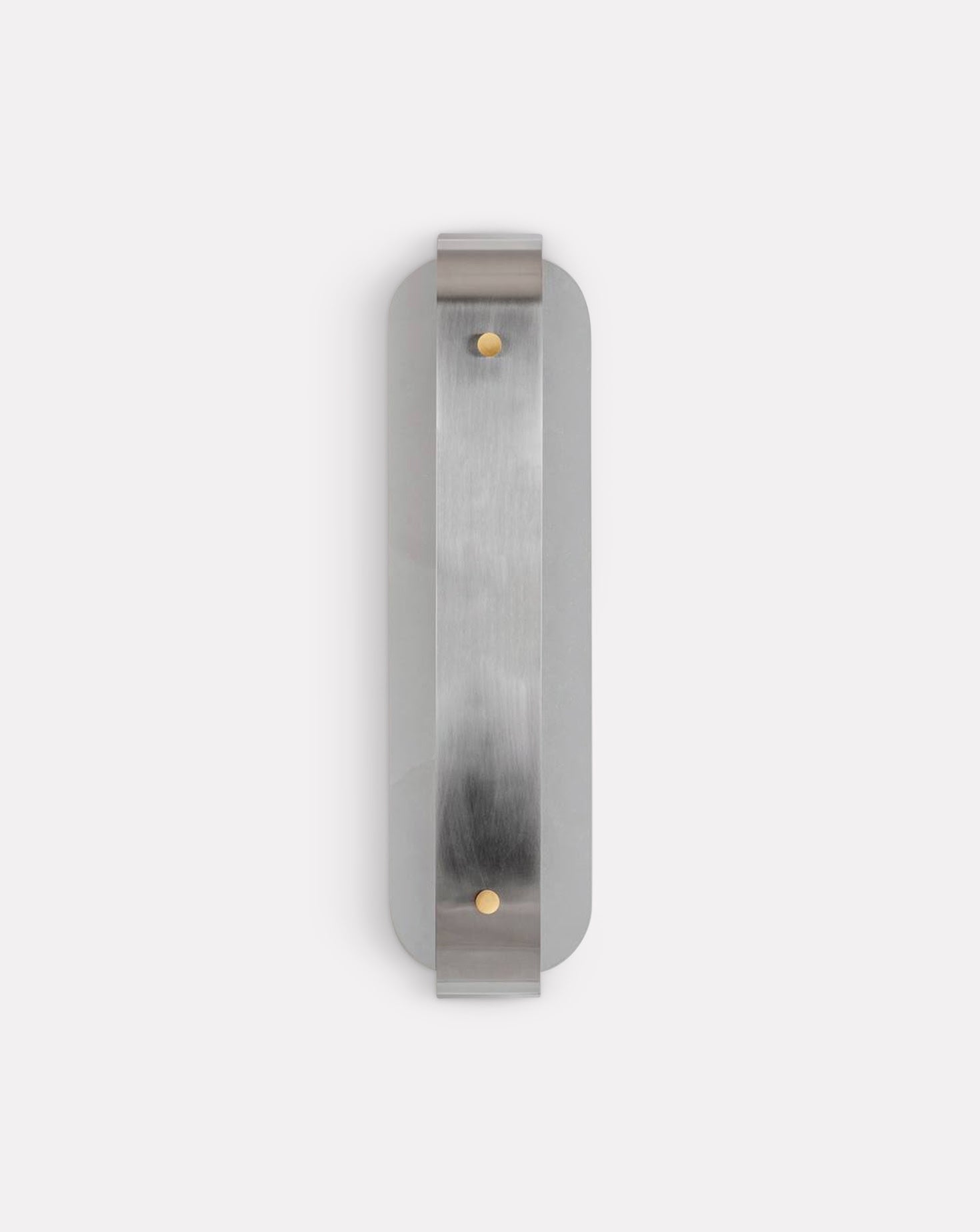 Arc Band Satin Nickel and Alasbater Wall Light