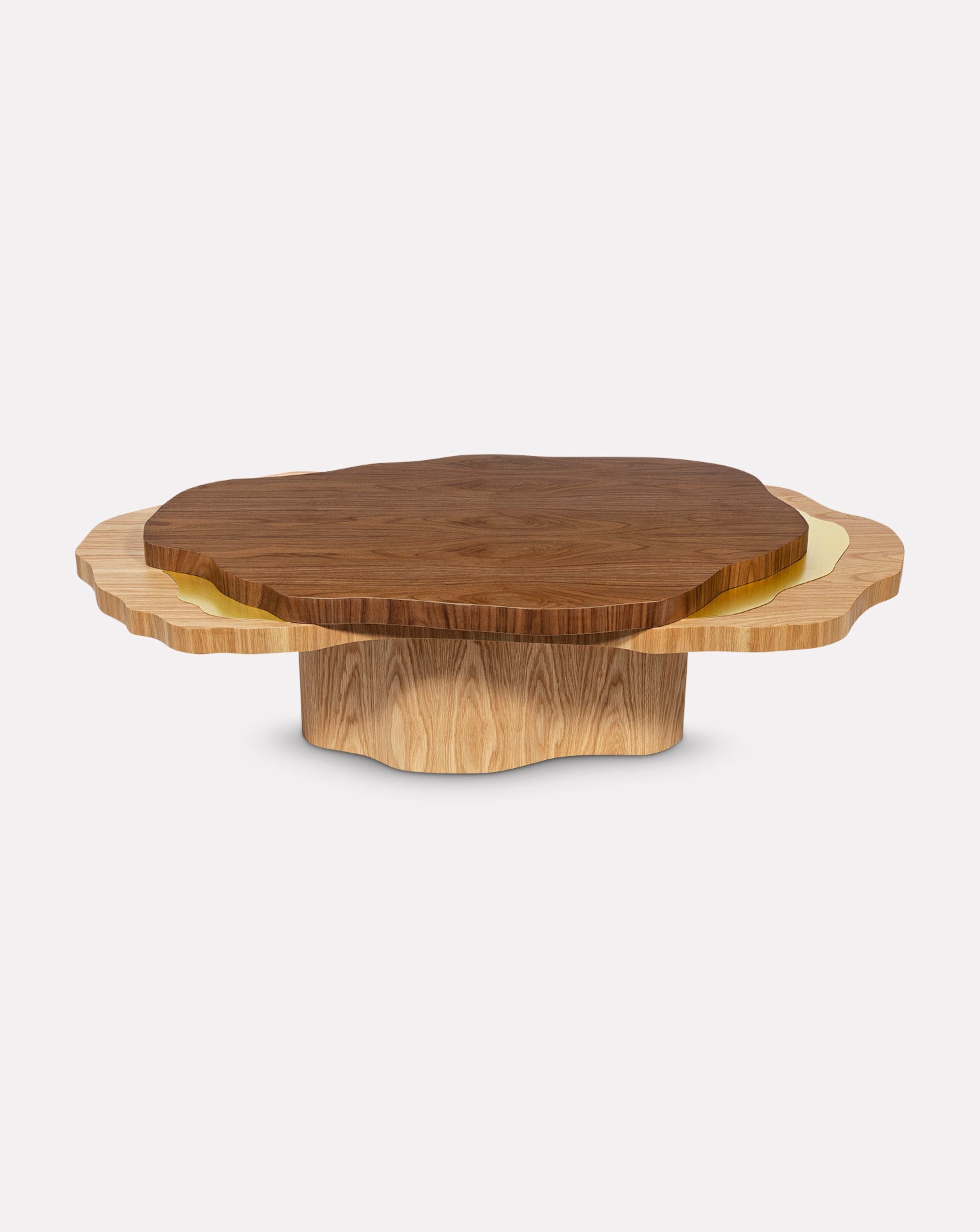 Arizona Walnut and Oak Coffee Table