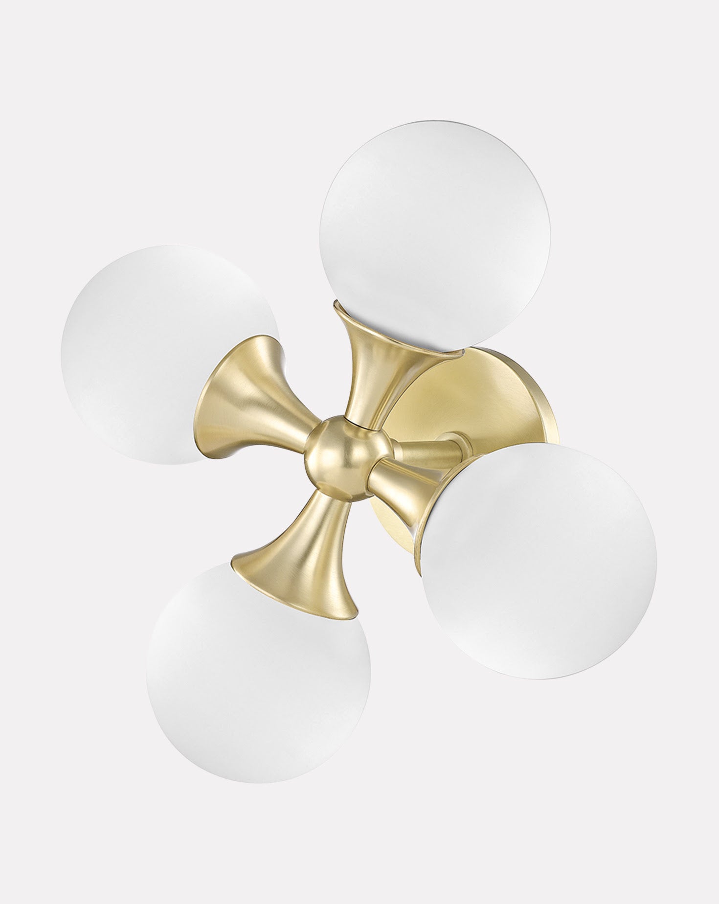 Astoria Brass Semi Flush Mount