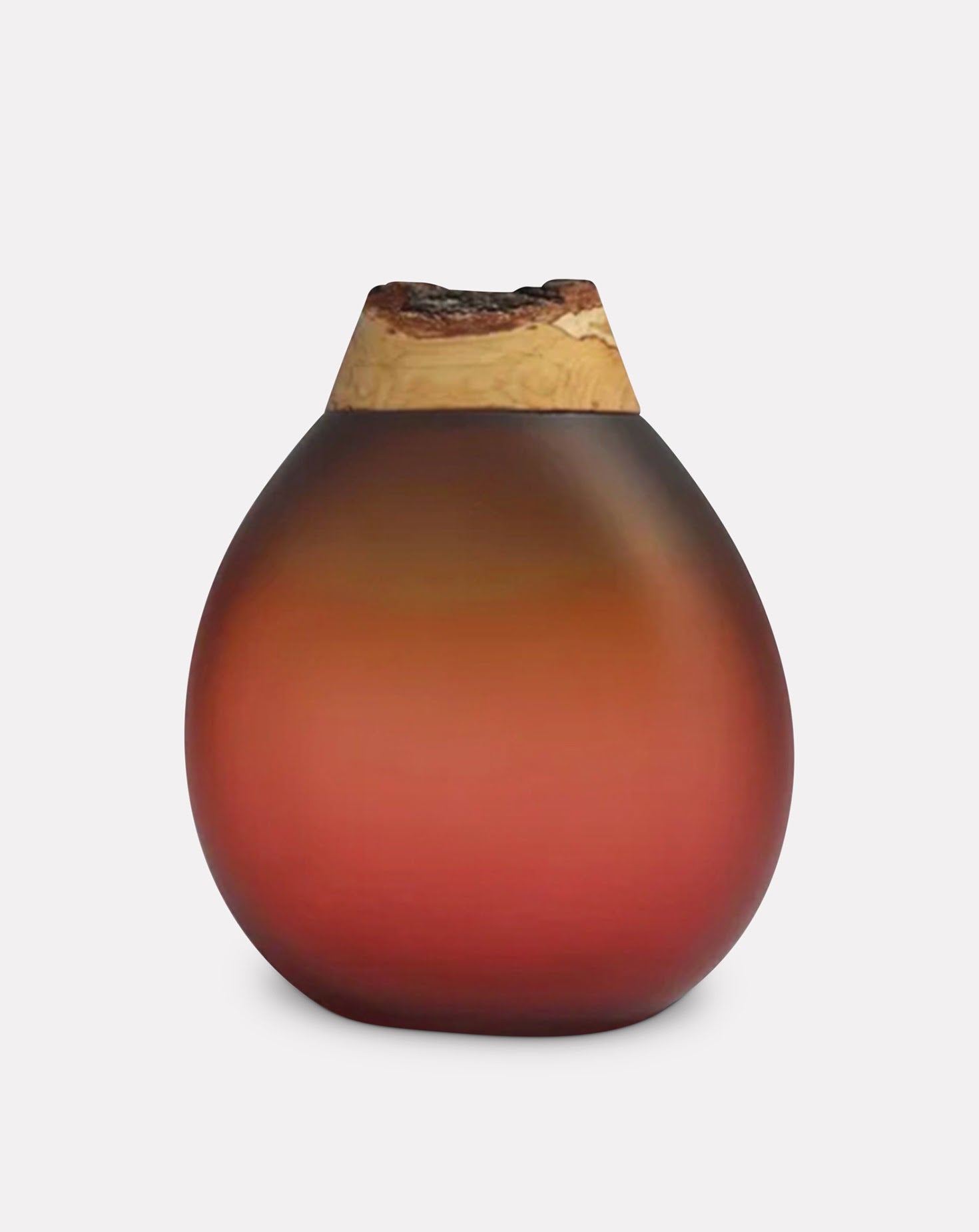 BLUSH Satin Stacking Glass Vessel