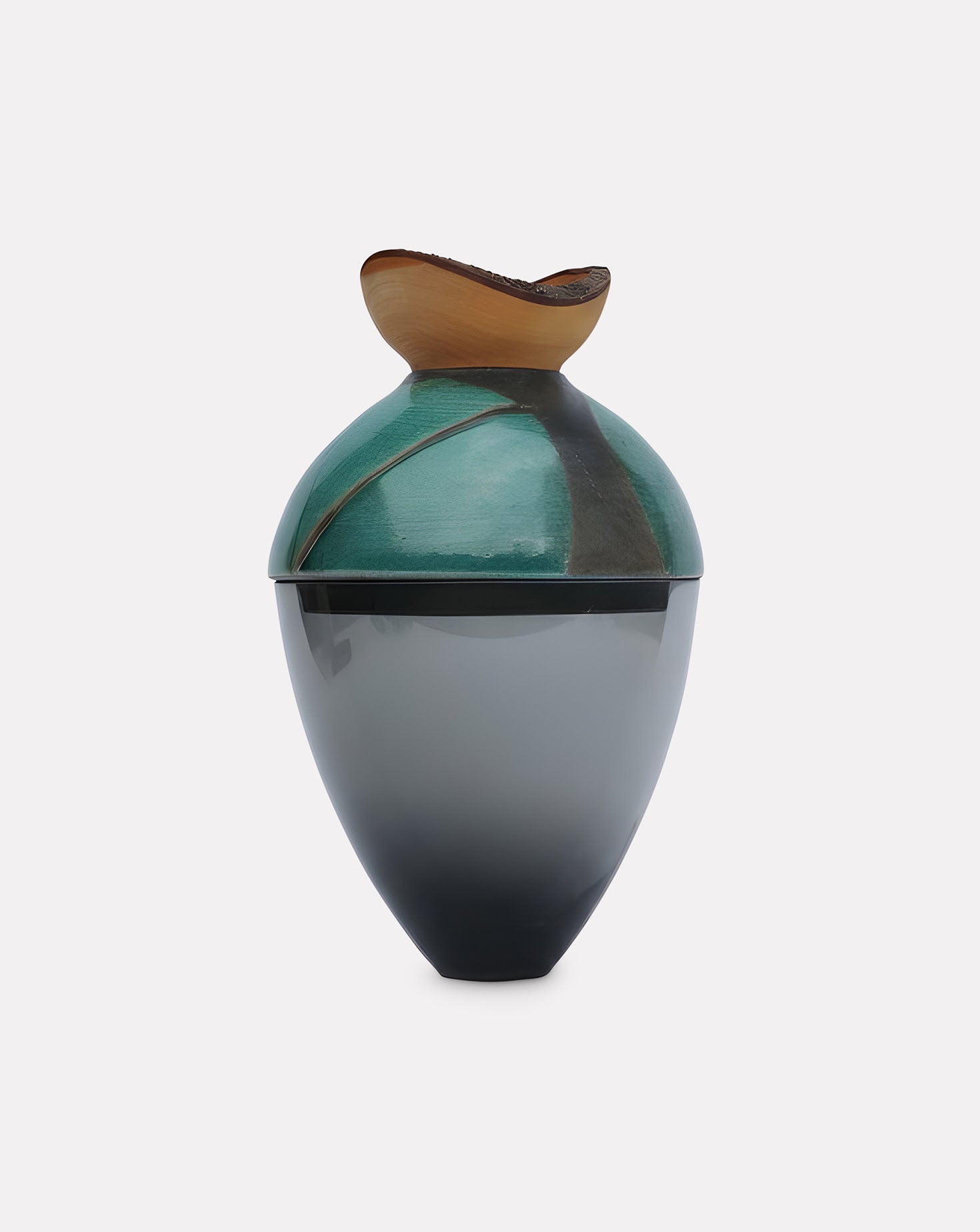 BUTTERFLY Glass and Ceramic Stacking Vessel