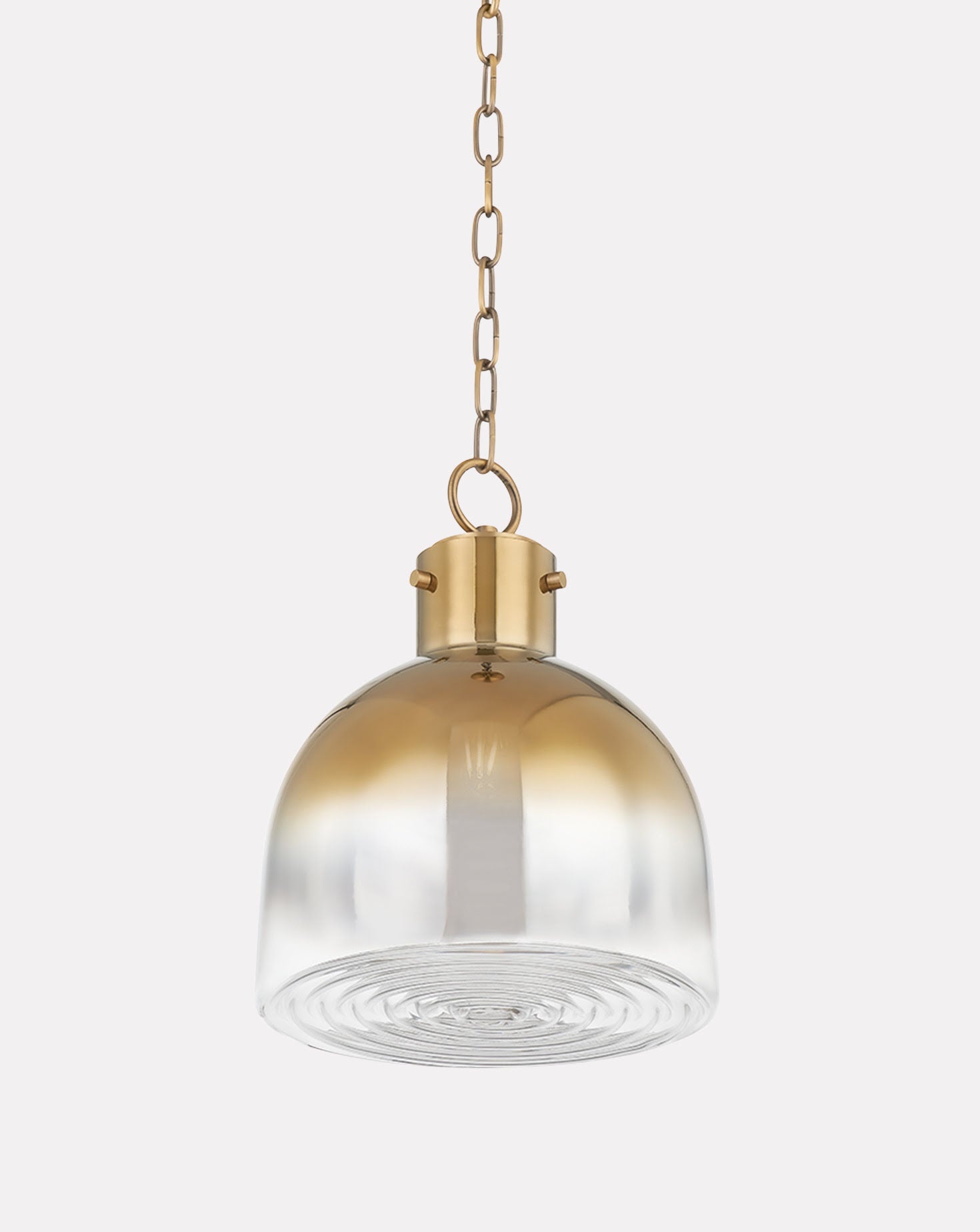 Beryl Patina Brass Pendant