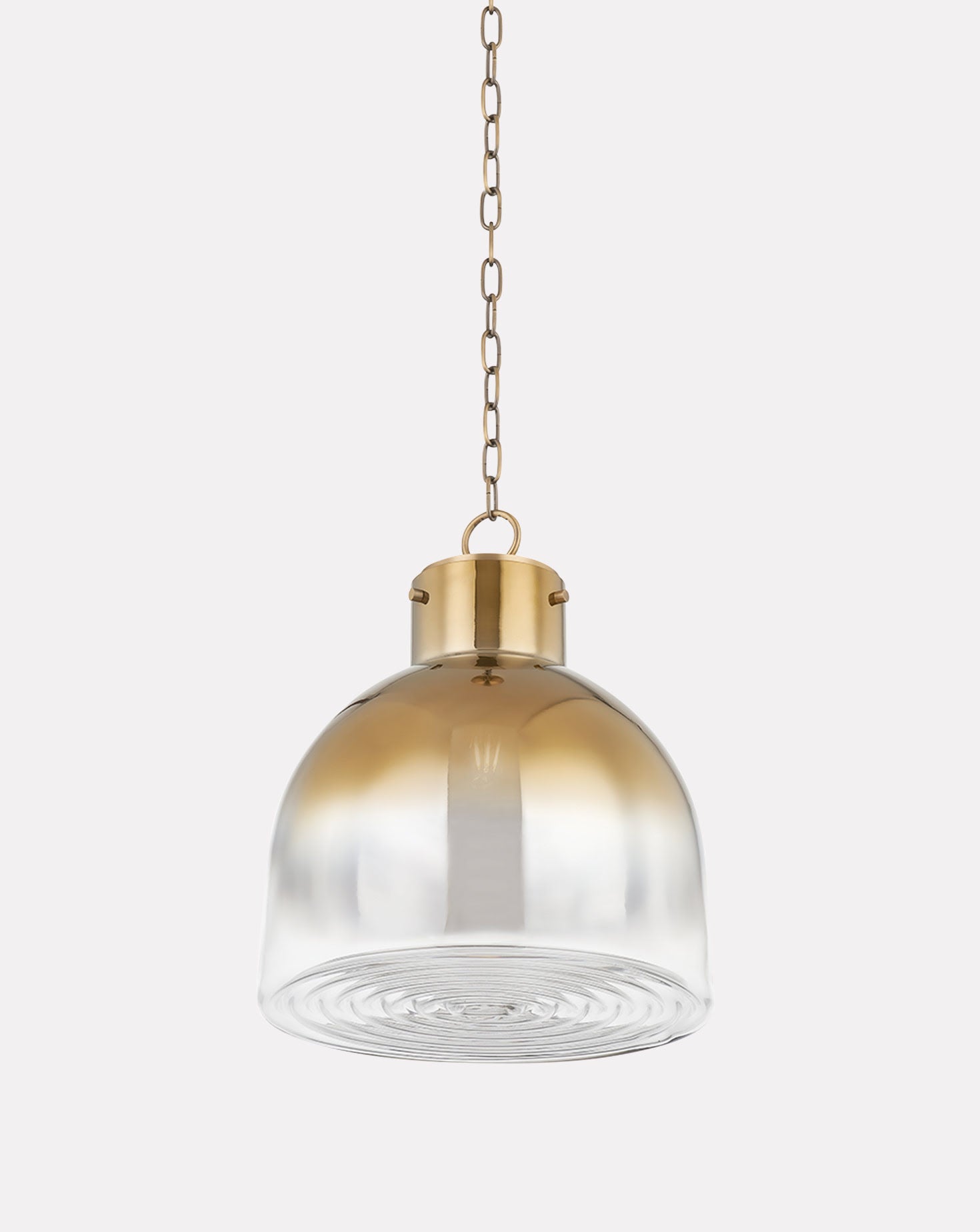 Beryl Patina Brass Pendant