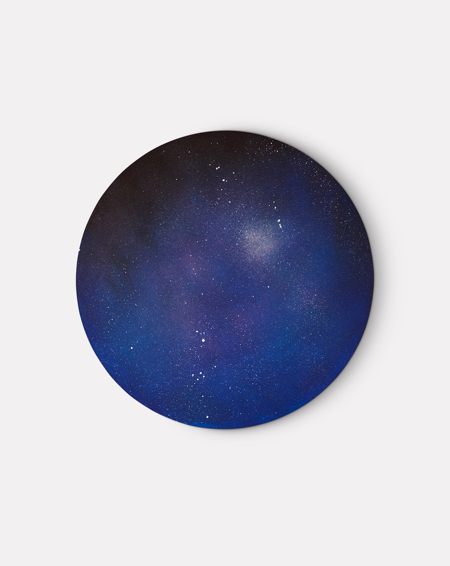 Blue Moon Canvas and Paint Wall Art