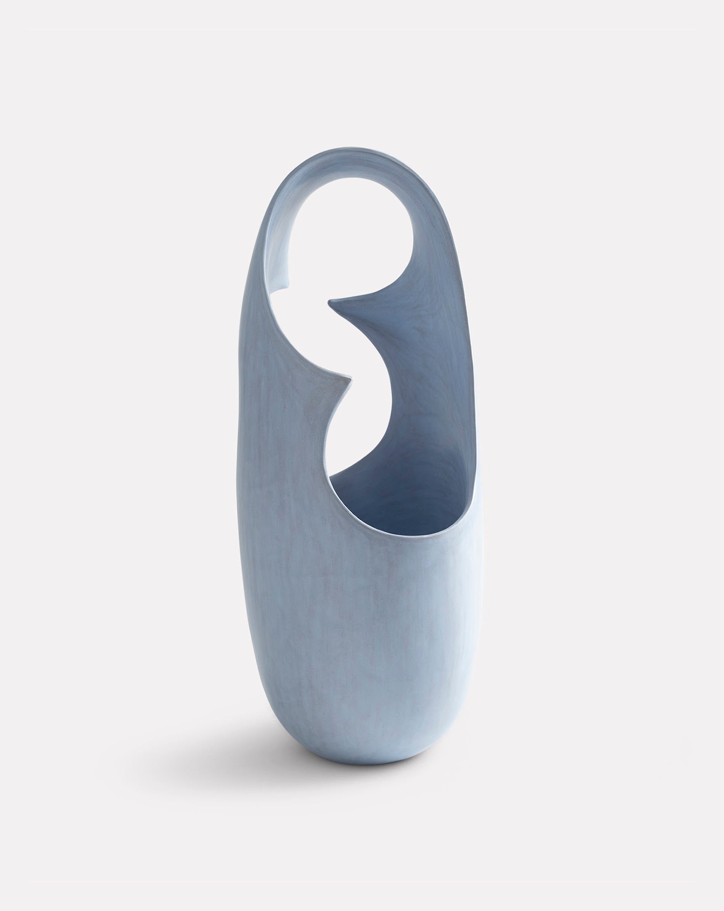 Blue Points Ceramic Sculpture