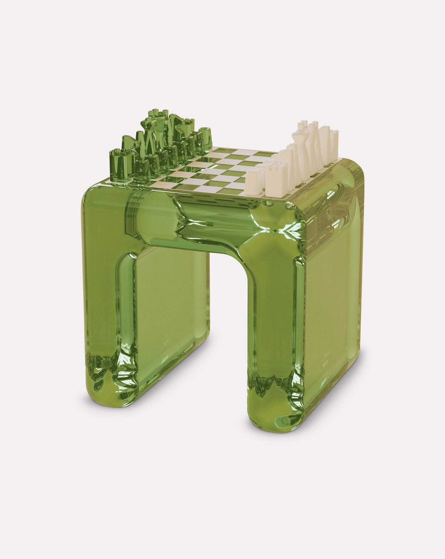 Candy Acrylic Resin Chess Table
