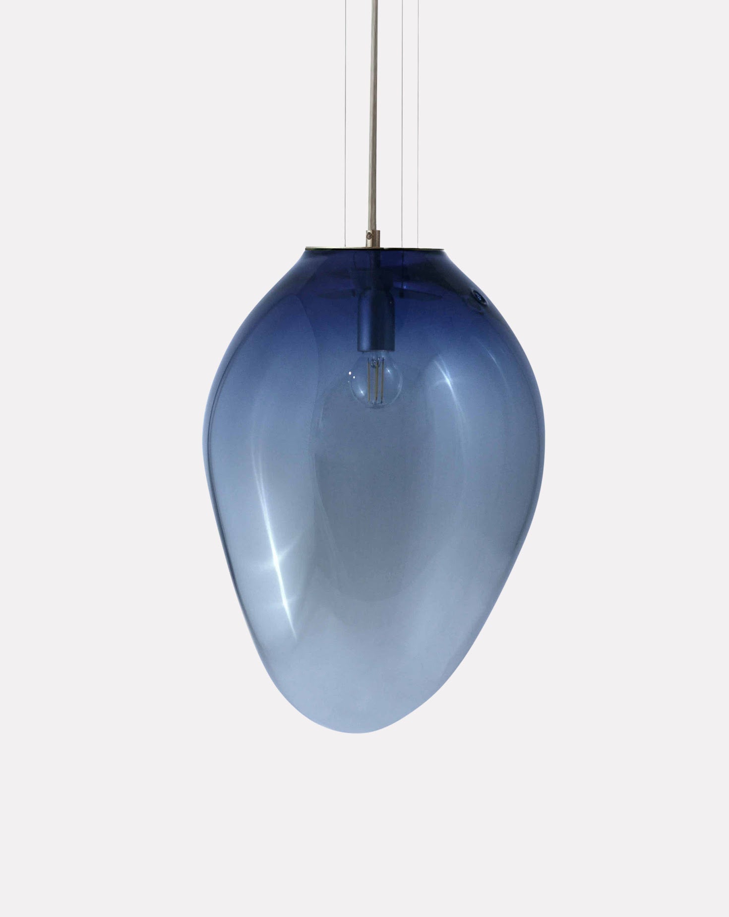 Ceres I Steel Blue Pendant