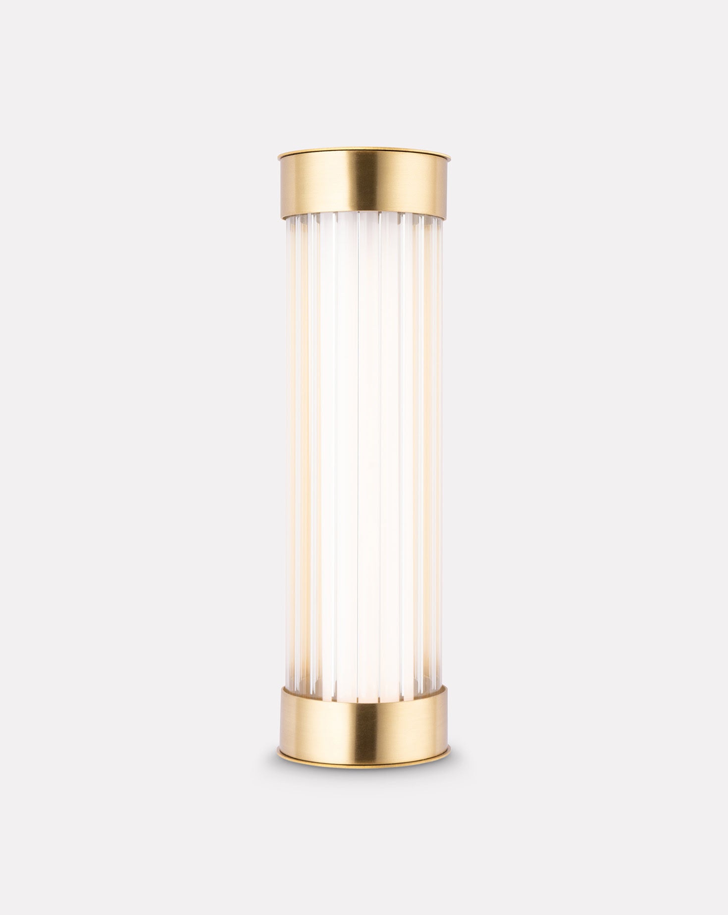 Clarity Brass Wall Light