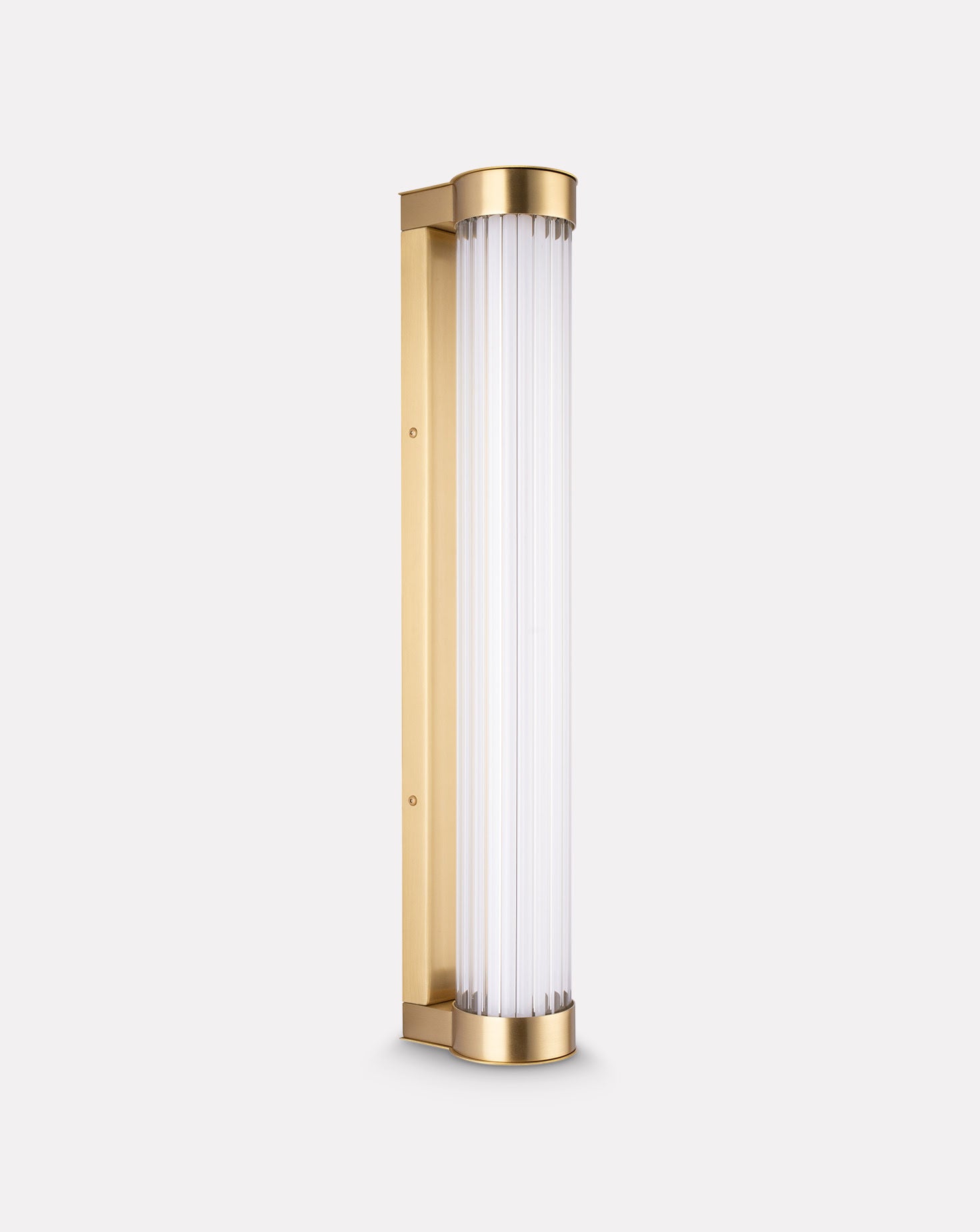 Clarity Brass Wall Light
