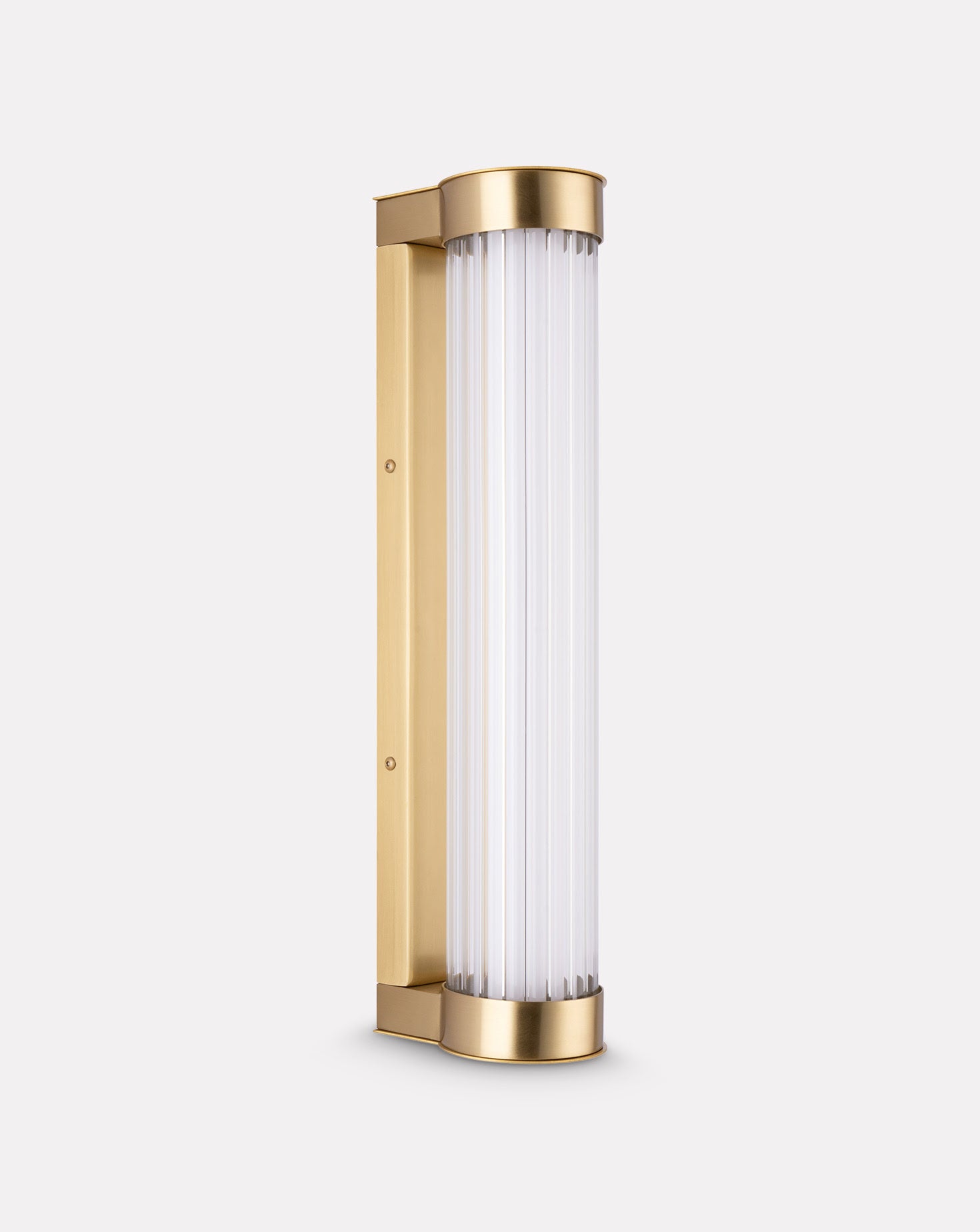 Clarity Brass Wall Light